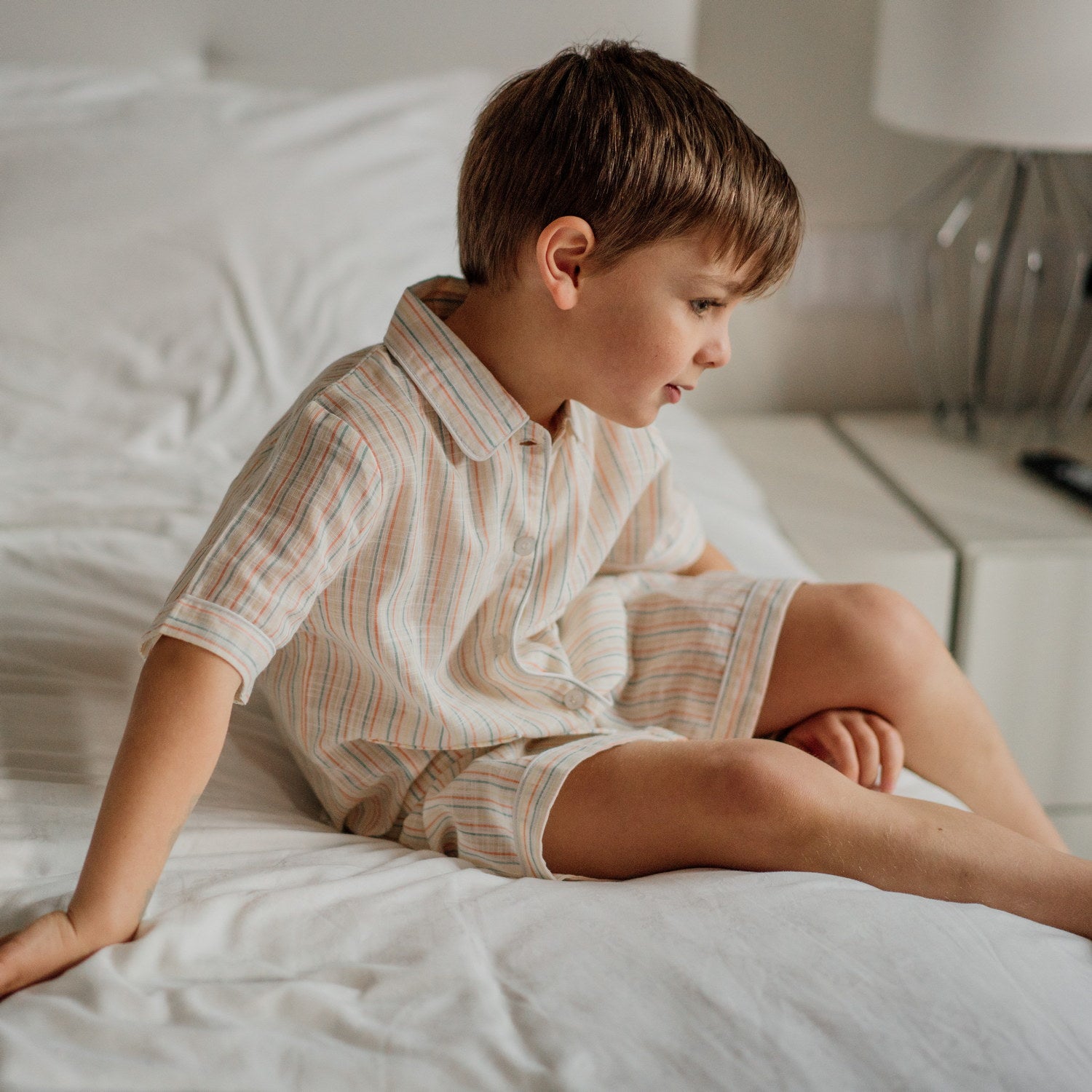 Boy Multicolour Stripe Pyjama