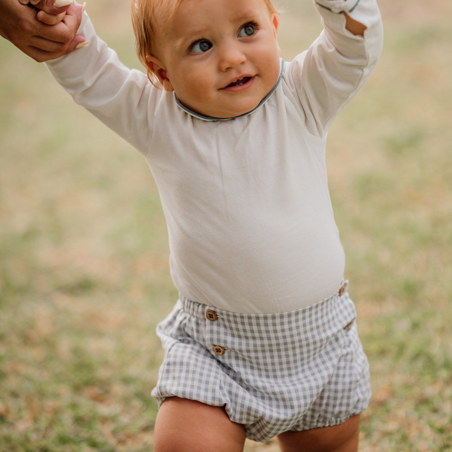 Baby Cloud Gingham Bloomers