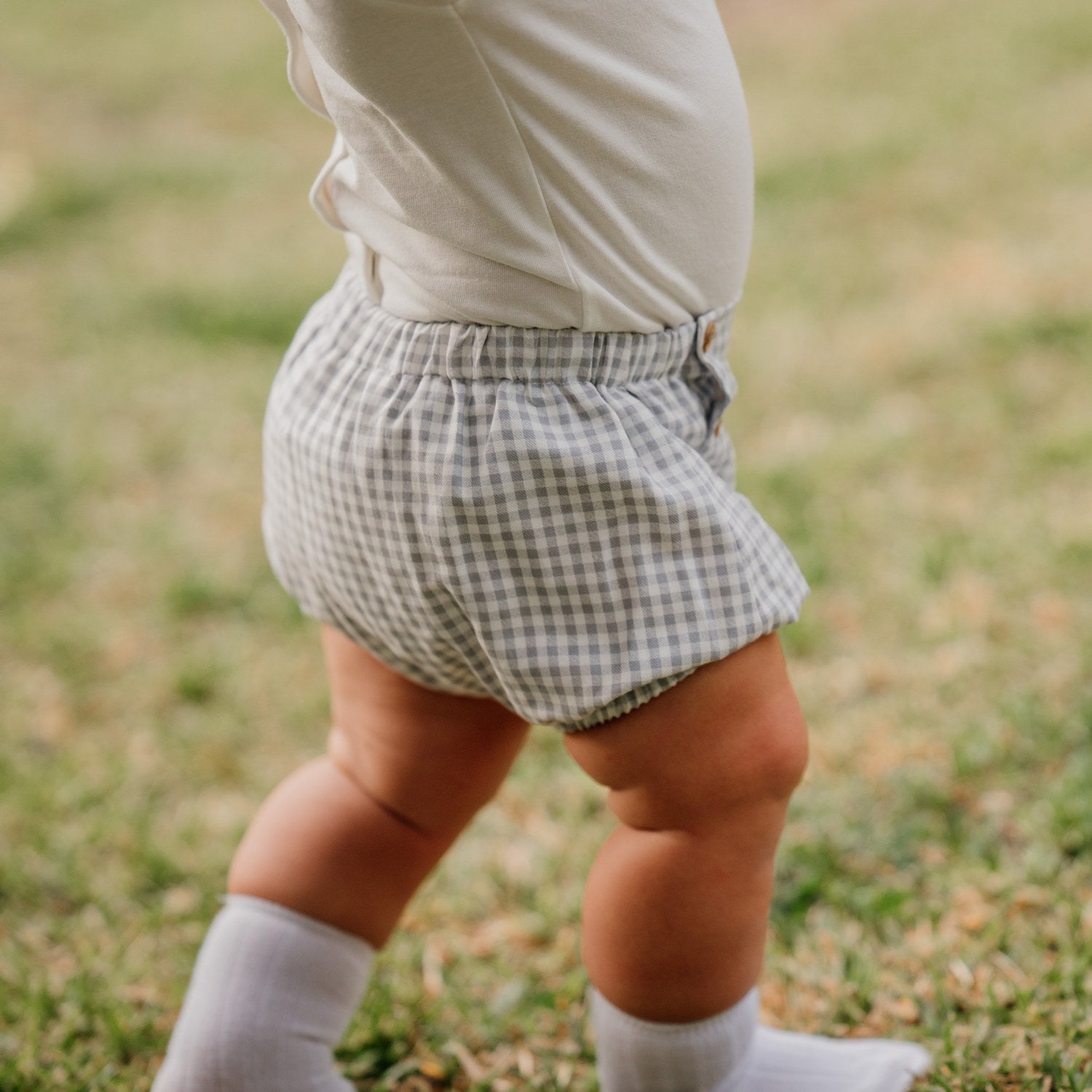 Baby Cloud Gingham Bloomers
