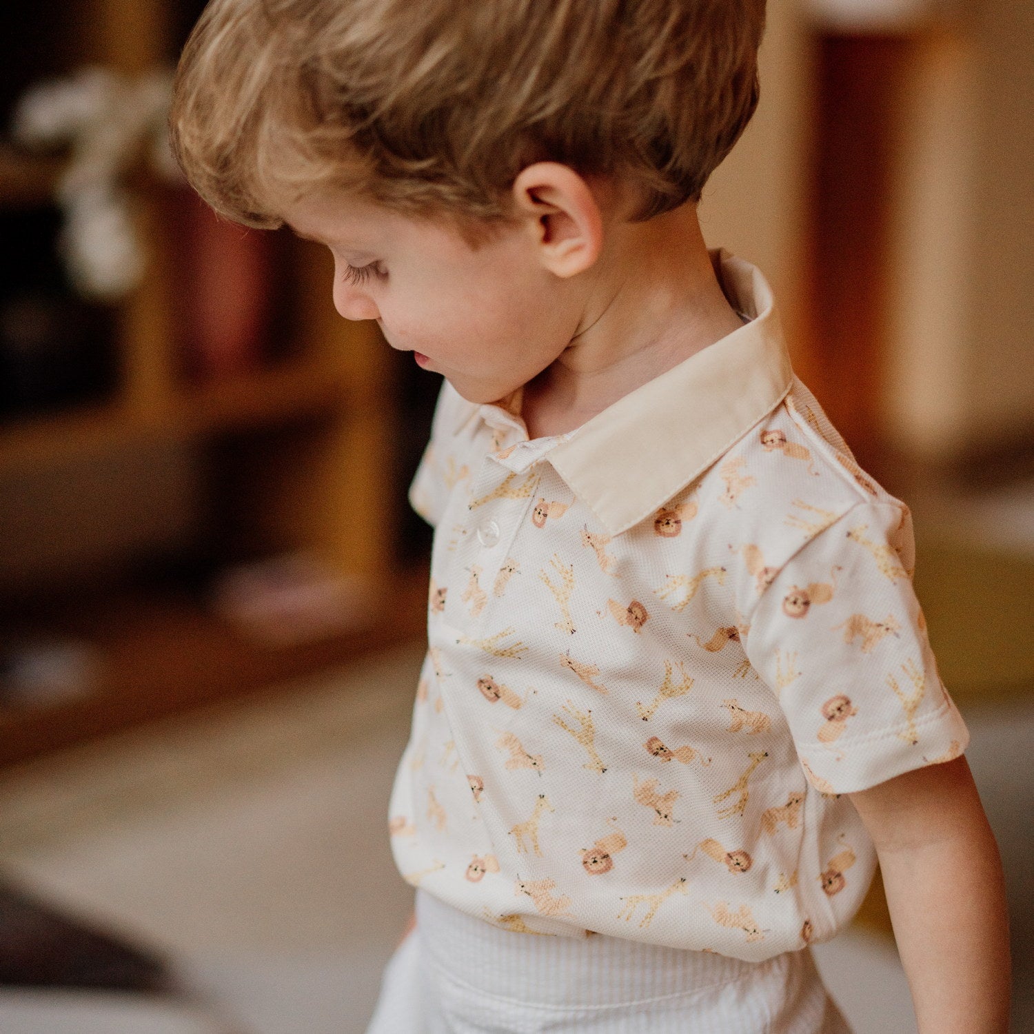 Boy Jungle Polo Shirt