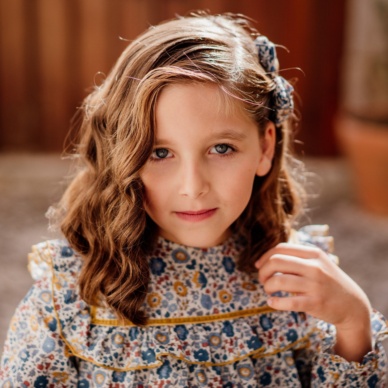 Girl D'Anjo Liberty Blouse