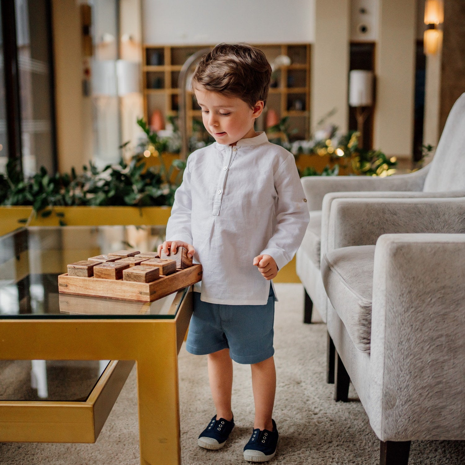 Boy Blue Classic Shorts