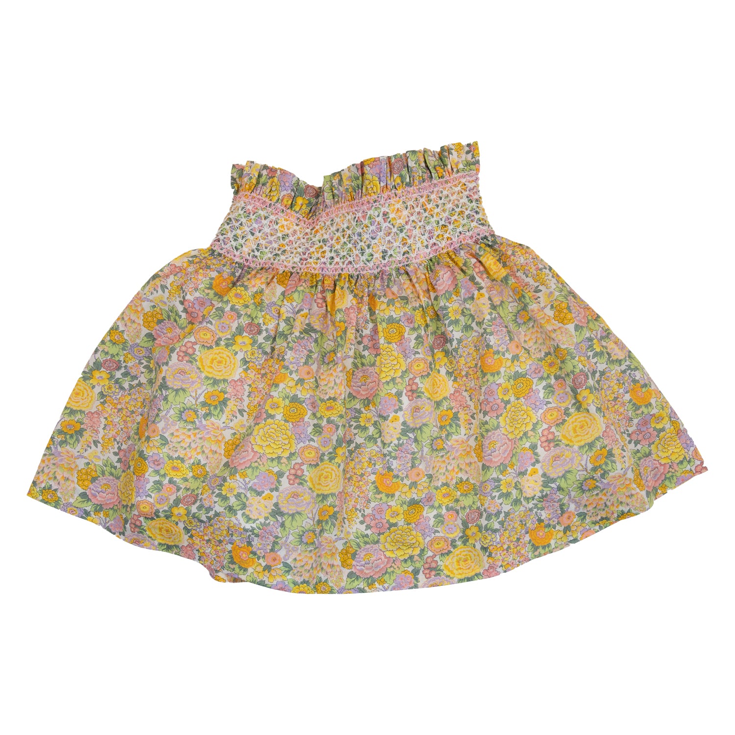 Girl Elysian Day Liberty Hand Smocked Skirt