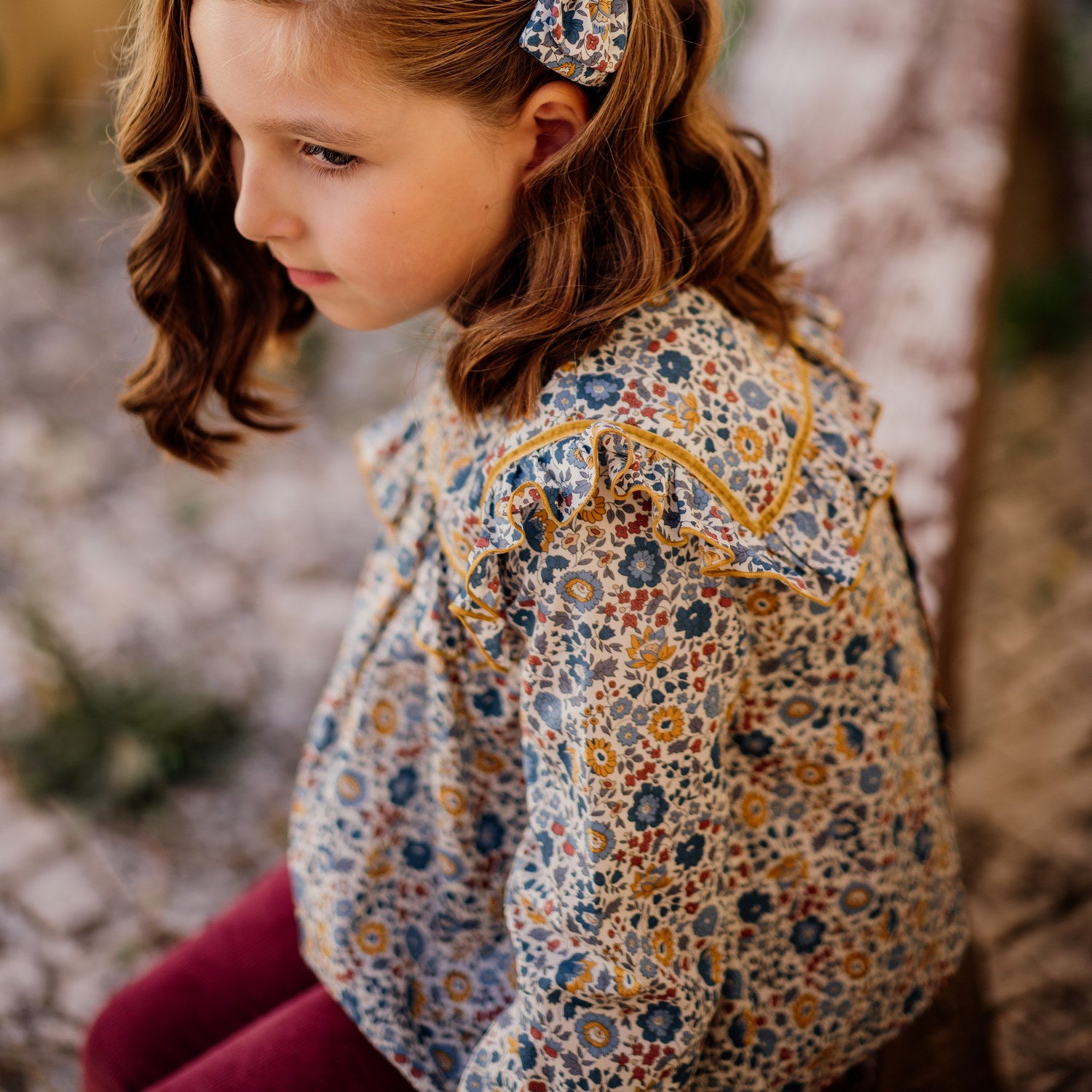 Girl D'Anjo Liberty Blouse