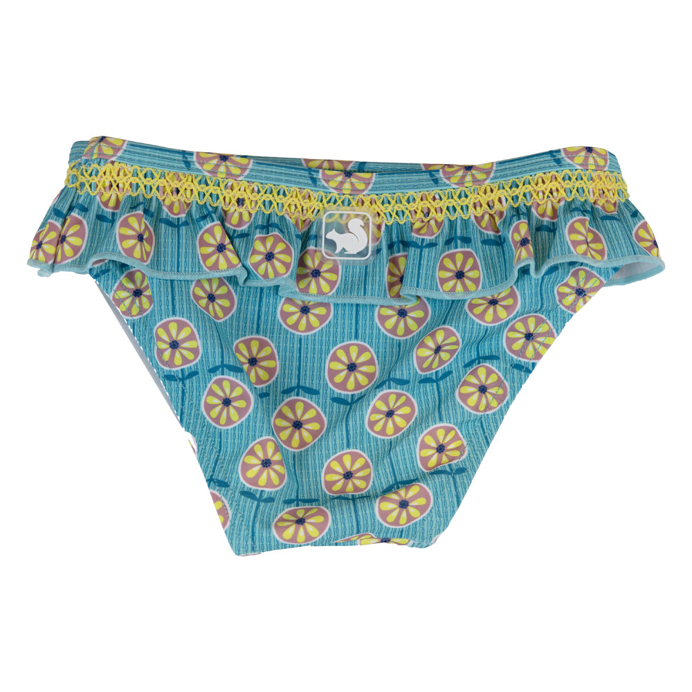Baby Coral & Yellow Flowers Bottom