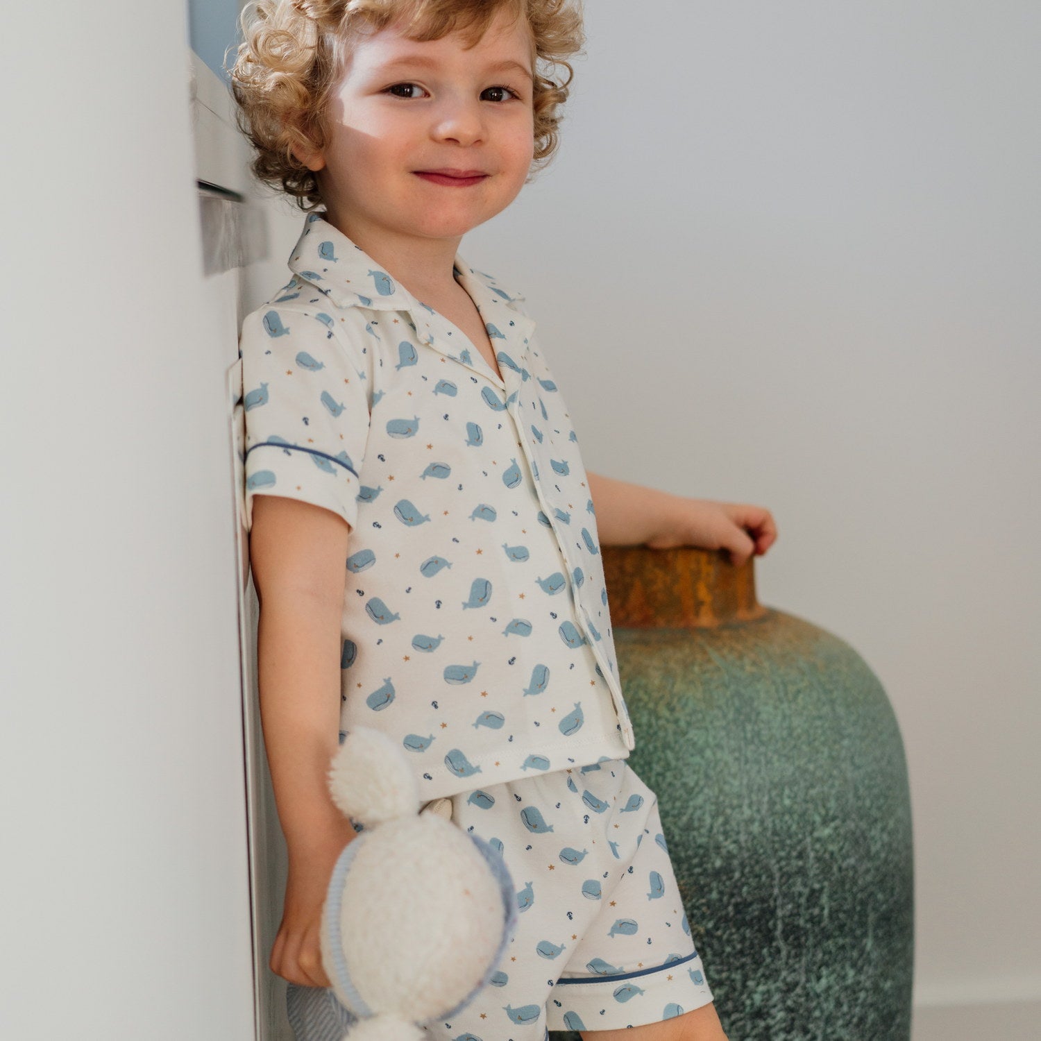 Boy Blue Whale Voyage Pyjama