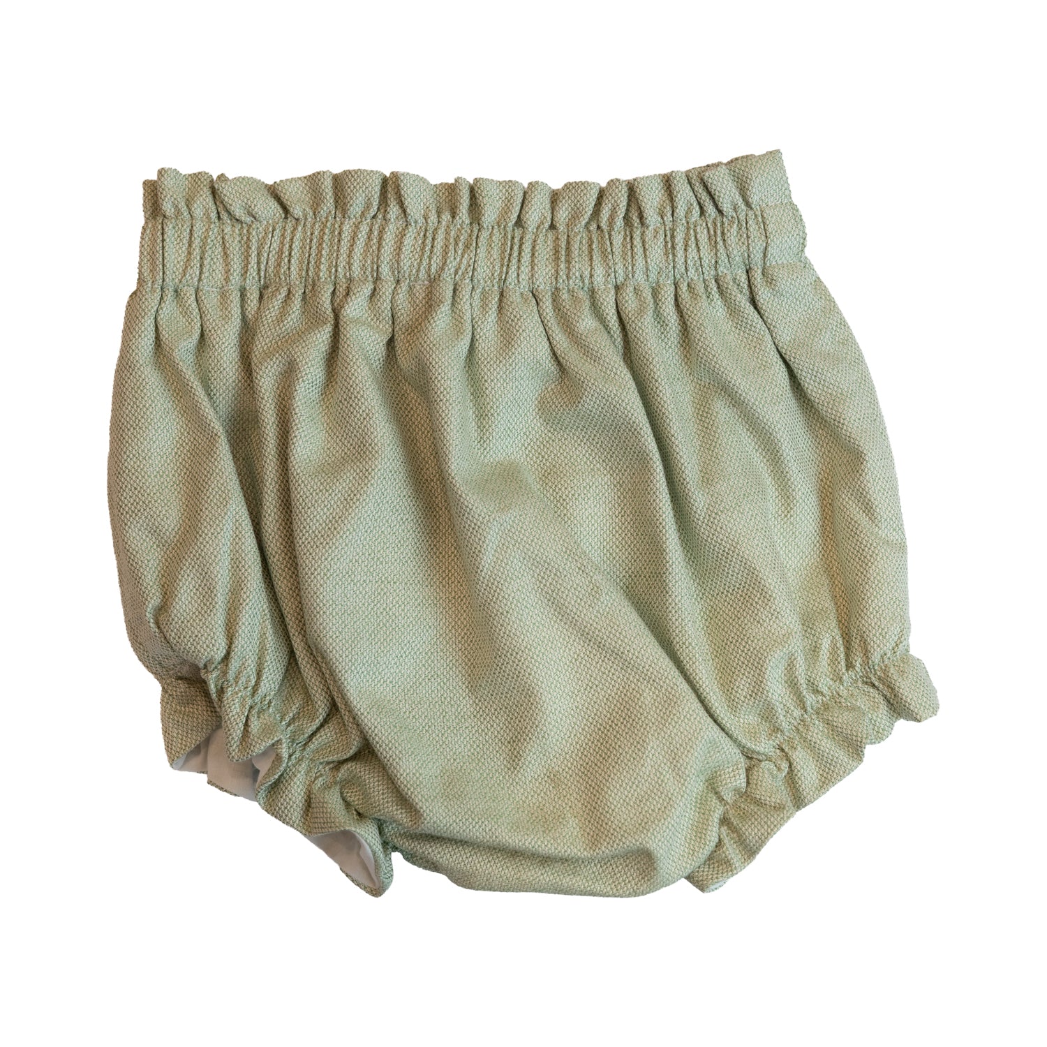 Baby Botanical Green Bow detail Bloomers
