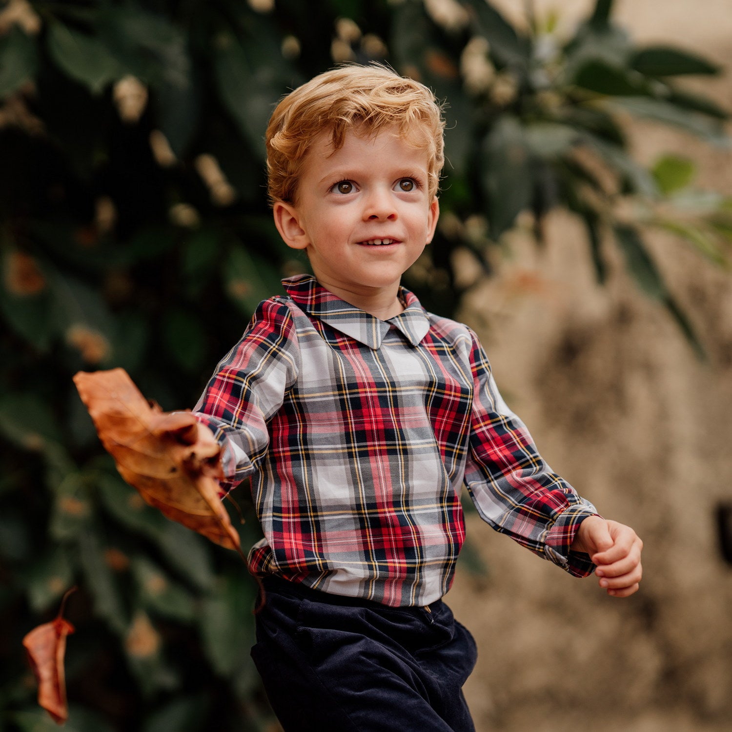 Baby Winterberry Tartan Shirt