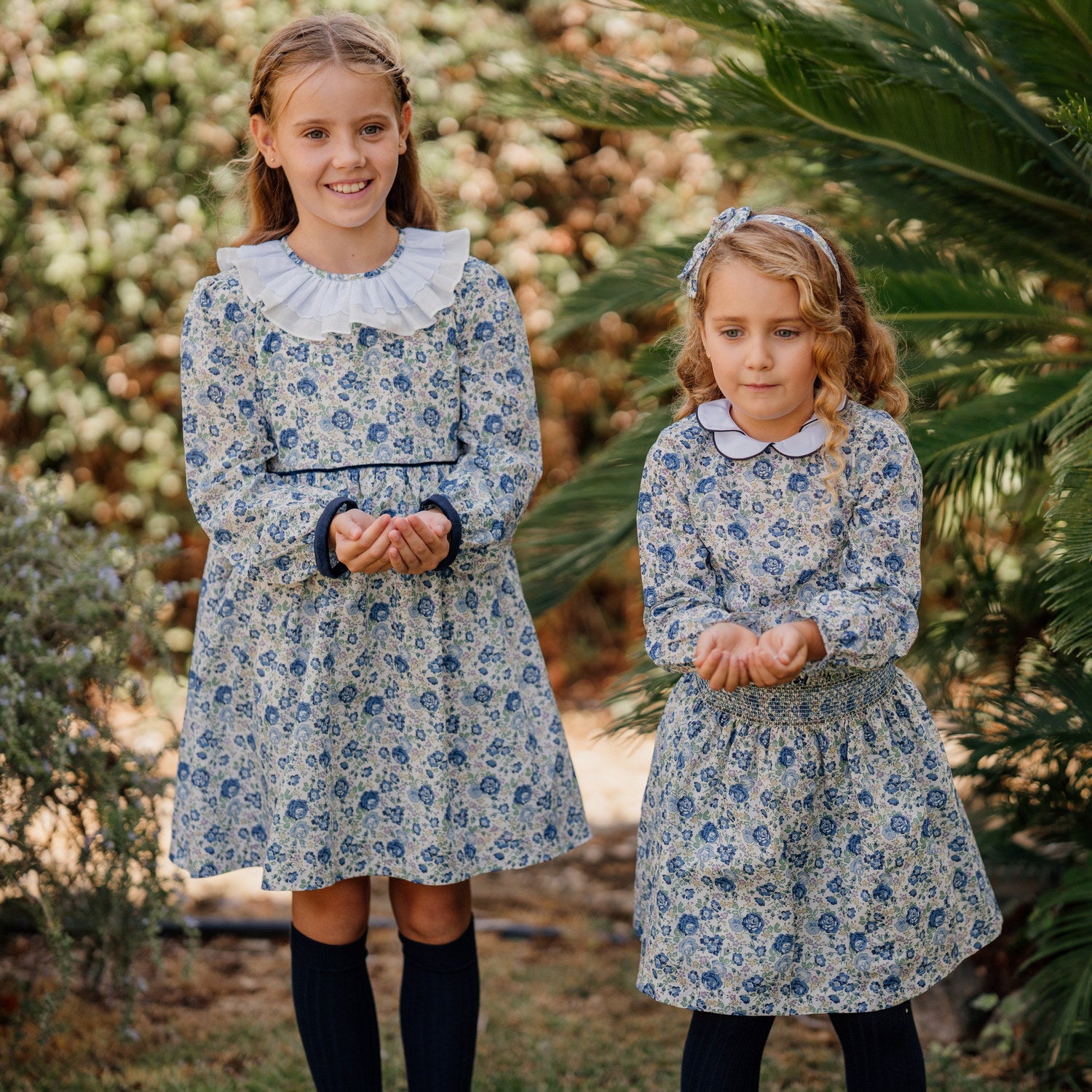 Girl Felicite Blue Liberty Dress
