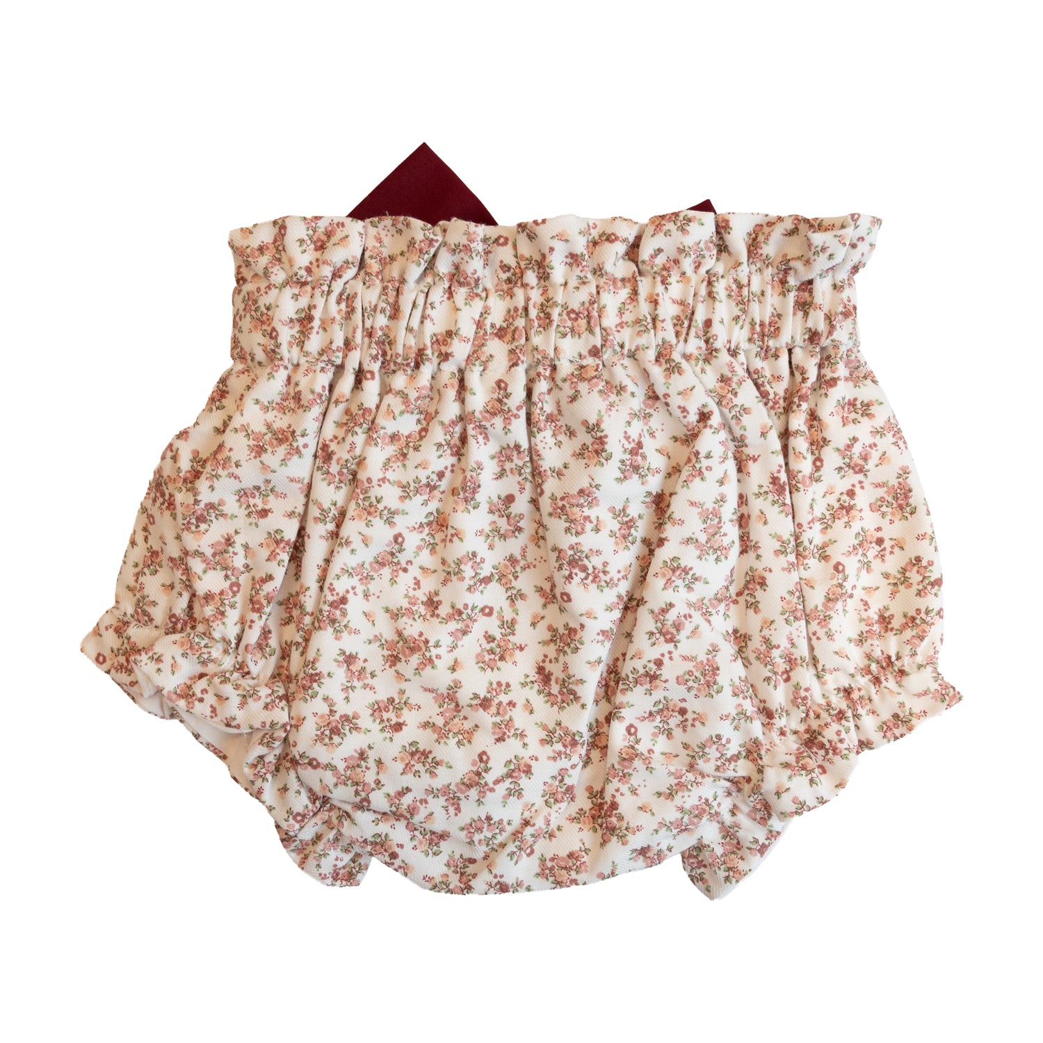 Baby Whispering Rose Bow detail Bloomers