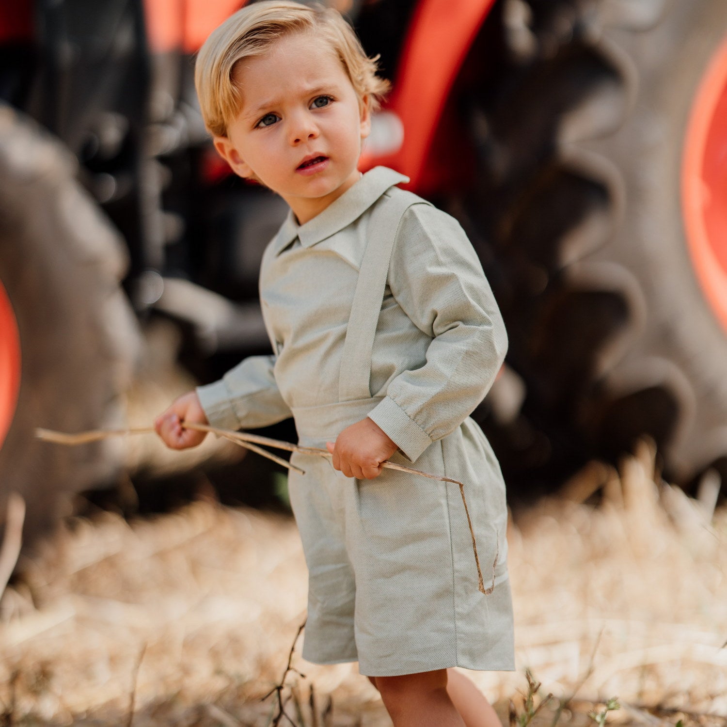Baby Botanical Green Shirt