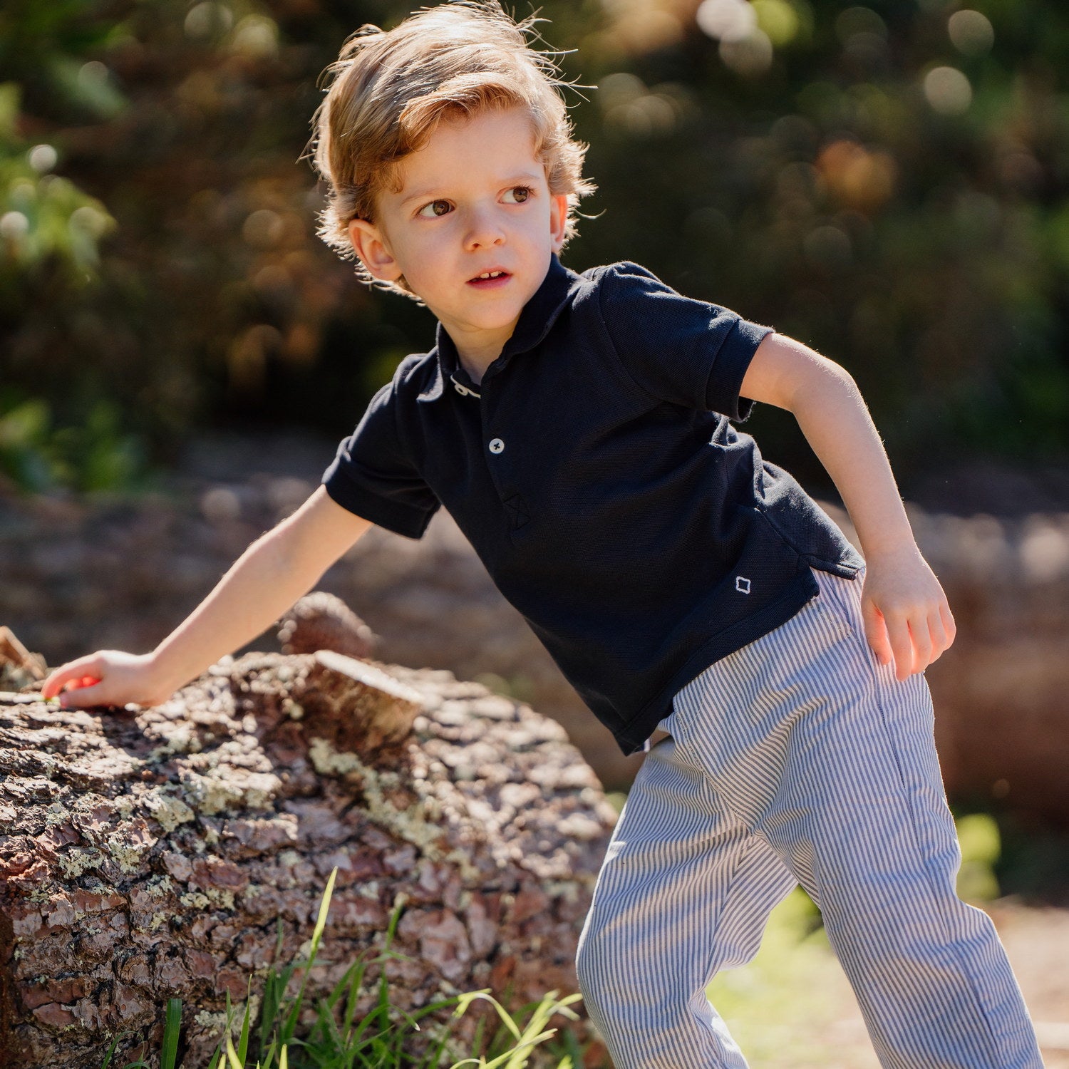 Boy Navy Polo Shirt