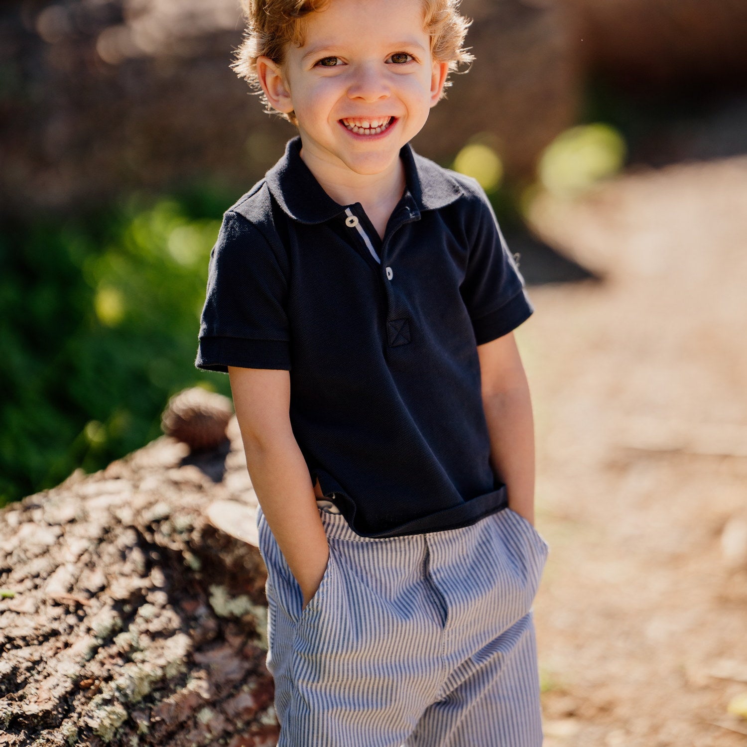 Boy Navy Polo Shirt