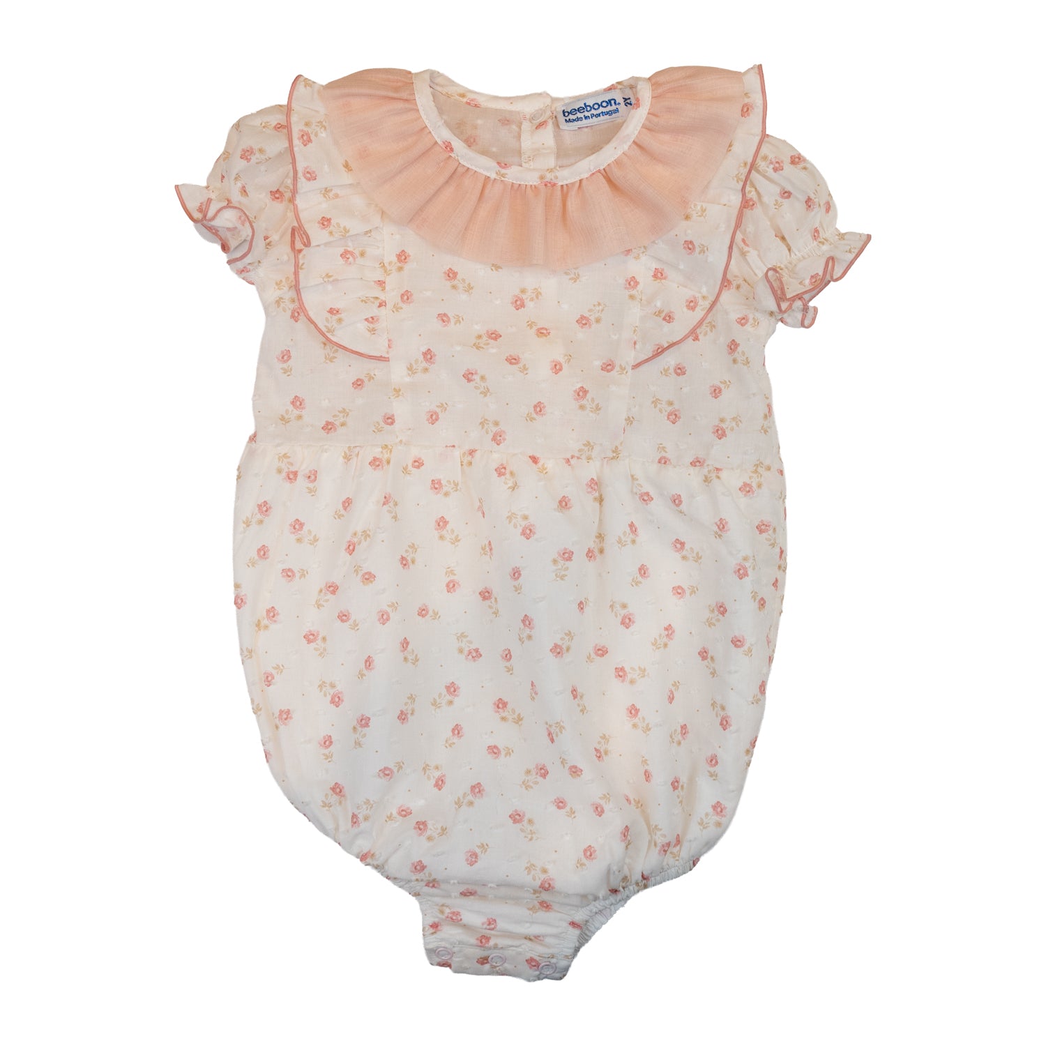 Baby Petal Dream Plumeti Ruffle Romper