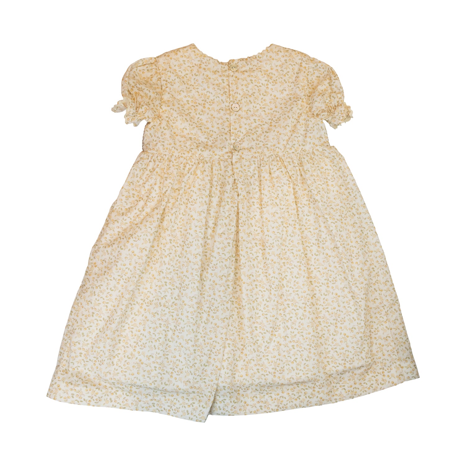 Girl Sand Cherries Hand Smocked Dress