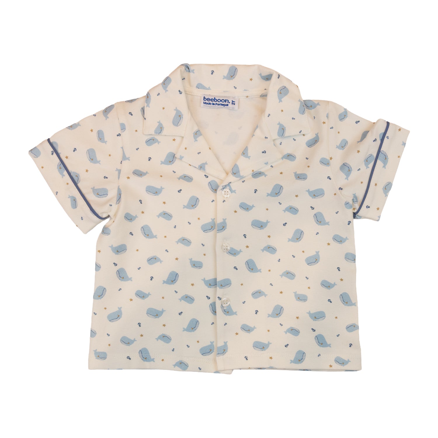 Boy Blue Whale Voyage Pyjama