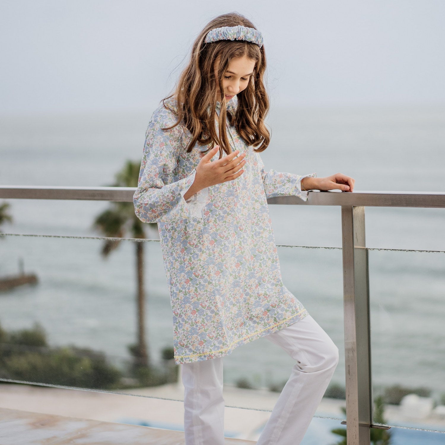 Girl Liberty Floral Hippie Tunic