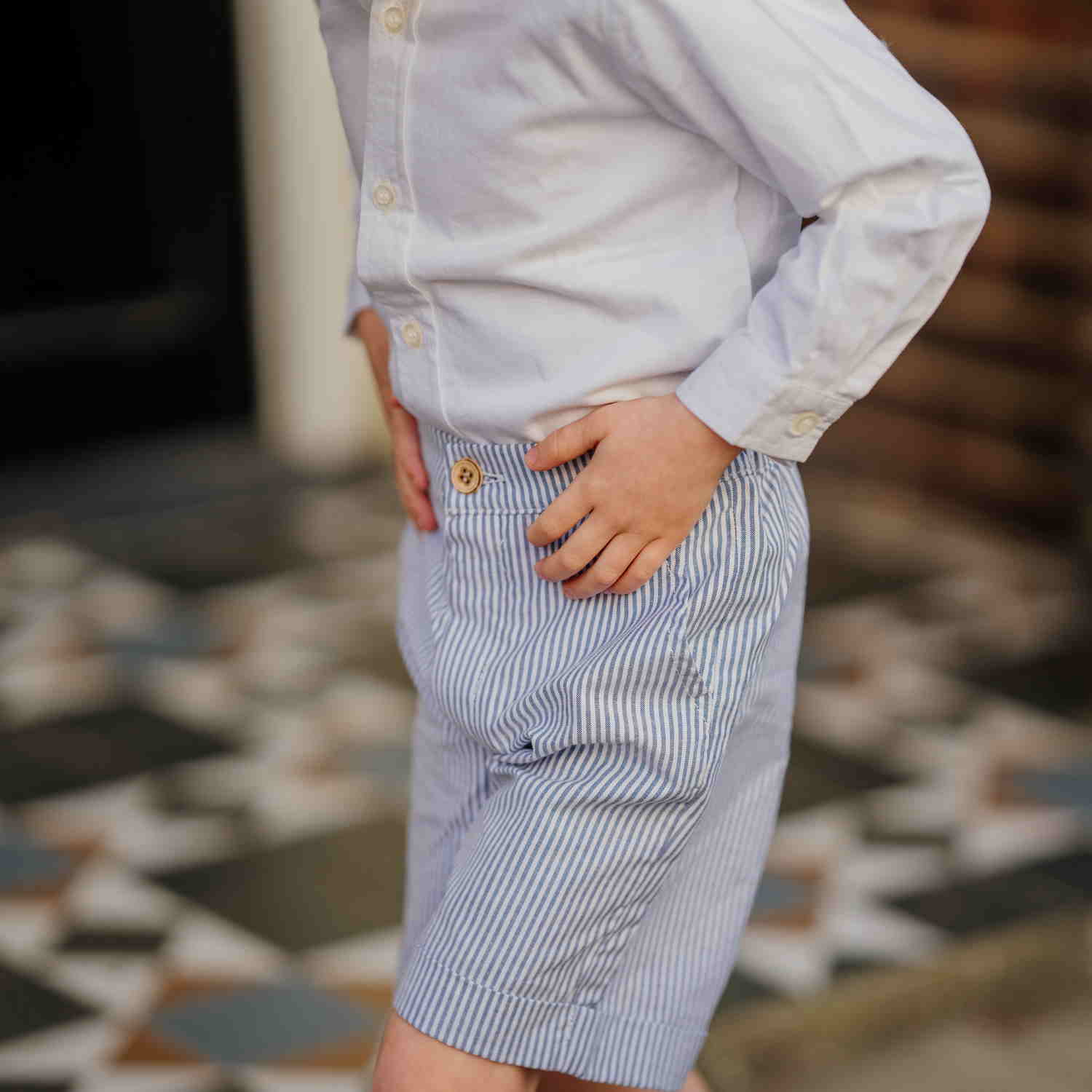 Boy Mayfair Stripe Shorts