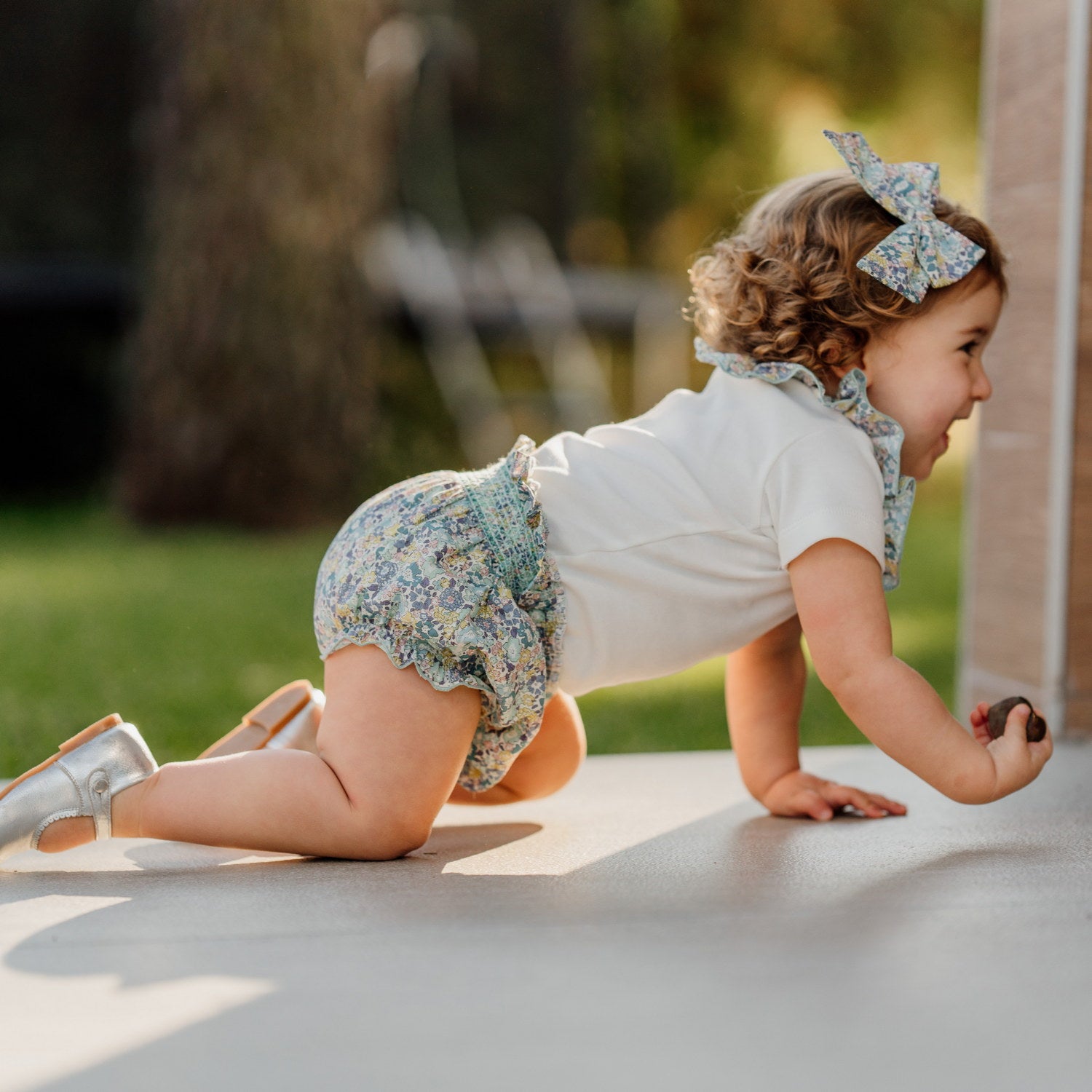 Baby Michelle Liberty Hand Smocked Bloomers