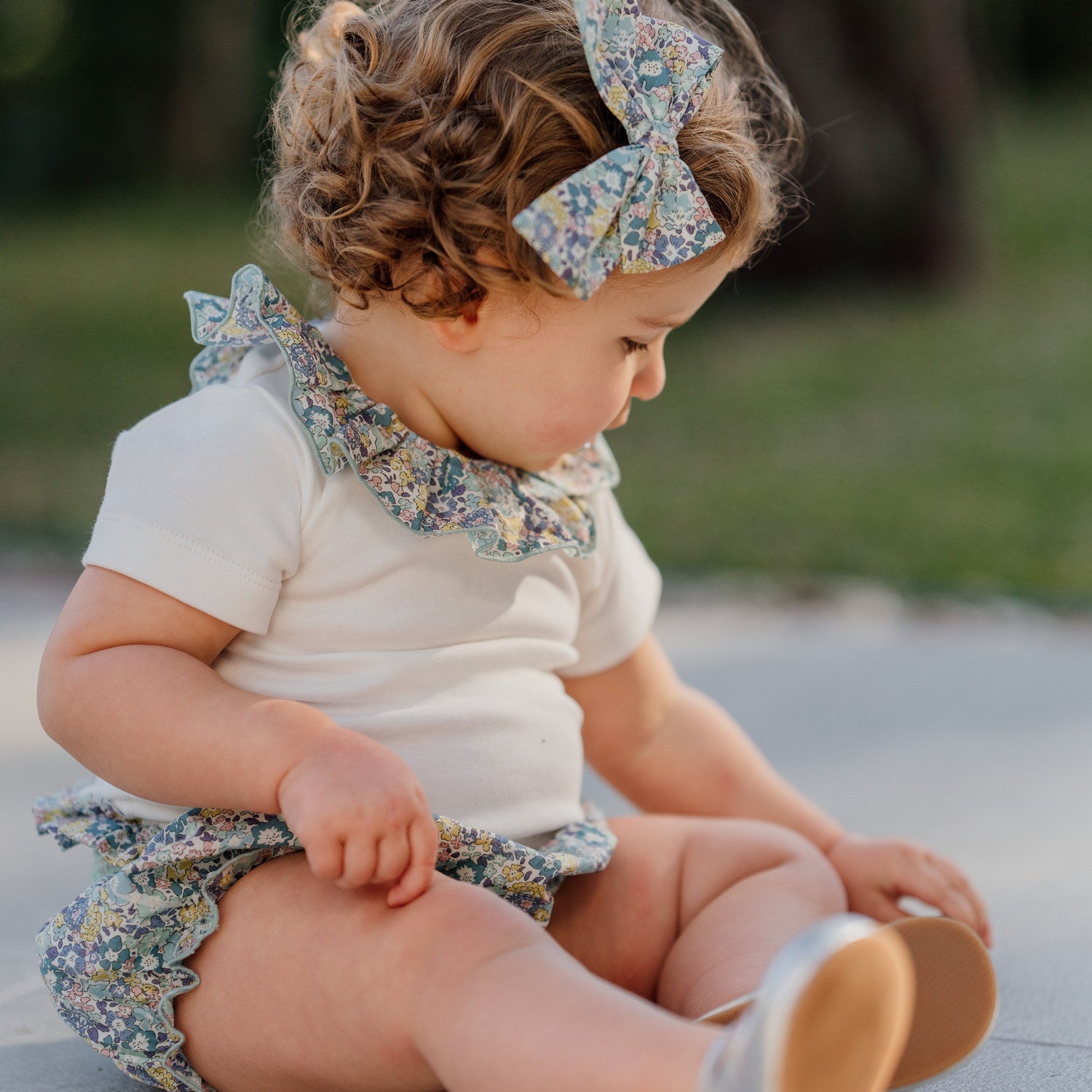 Baby Michelle Liberty Hand Smocked Bloomers