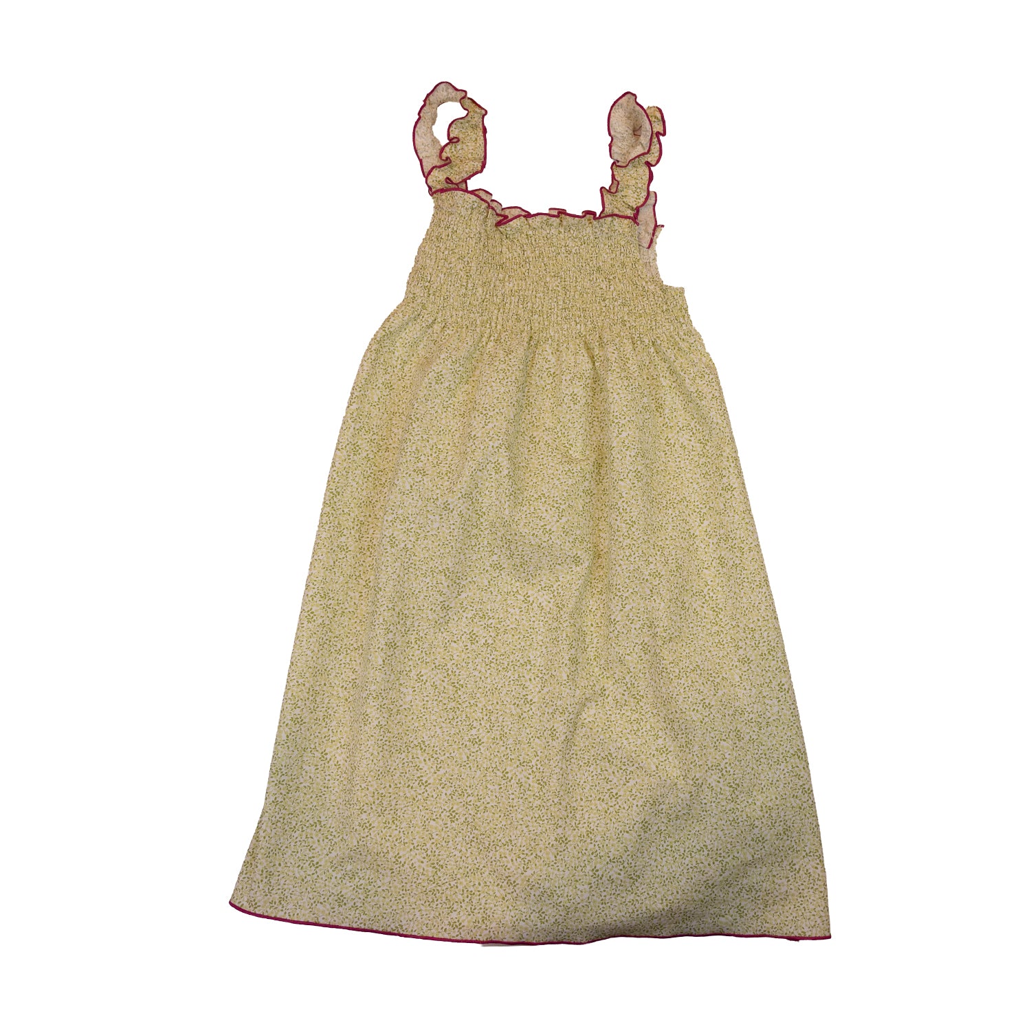 Girl Little Garden Smocked Strap Sundress