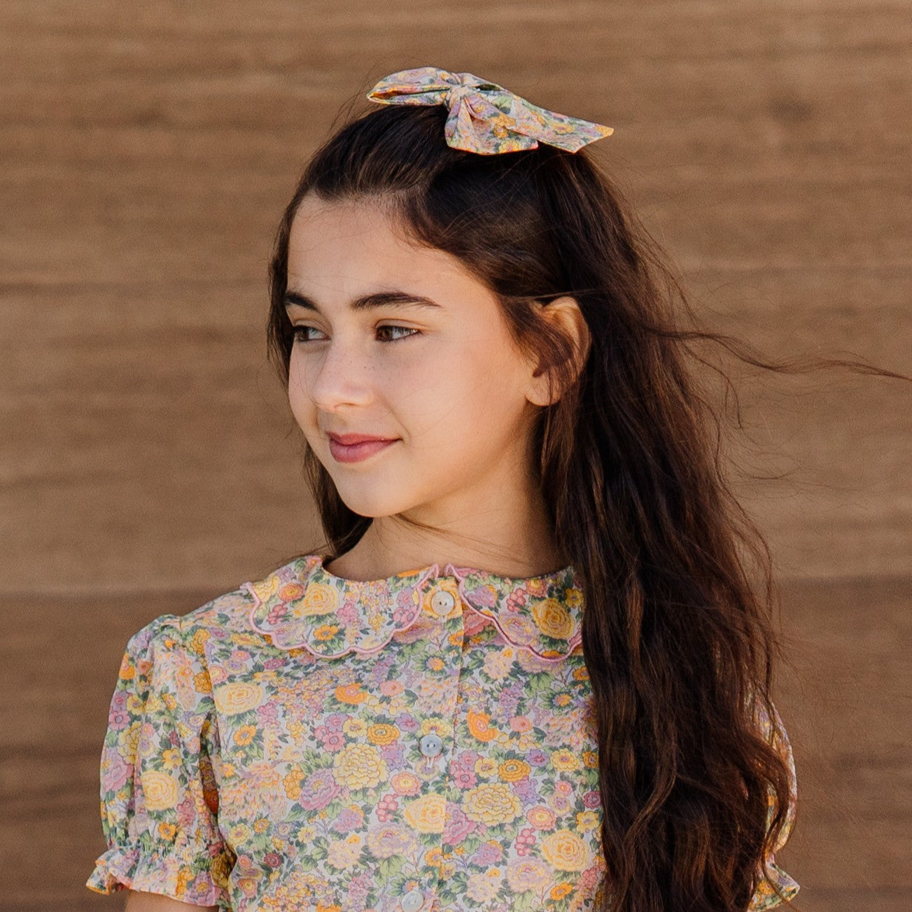 Girl Elysian Day Liberty Long Bow Clip