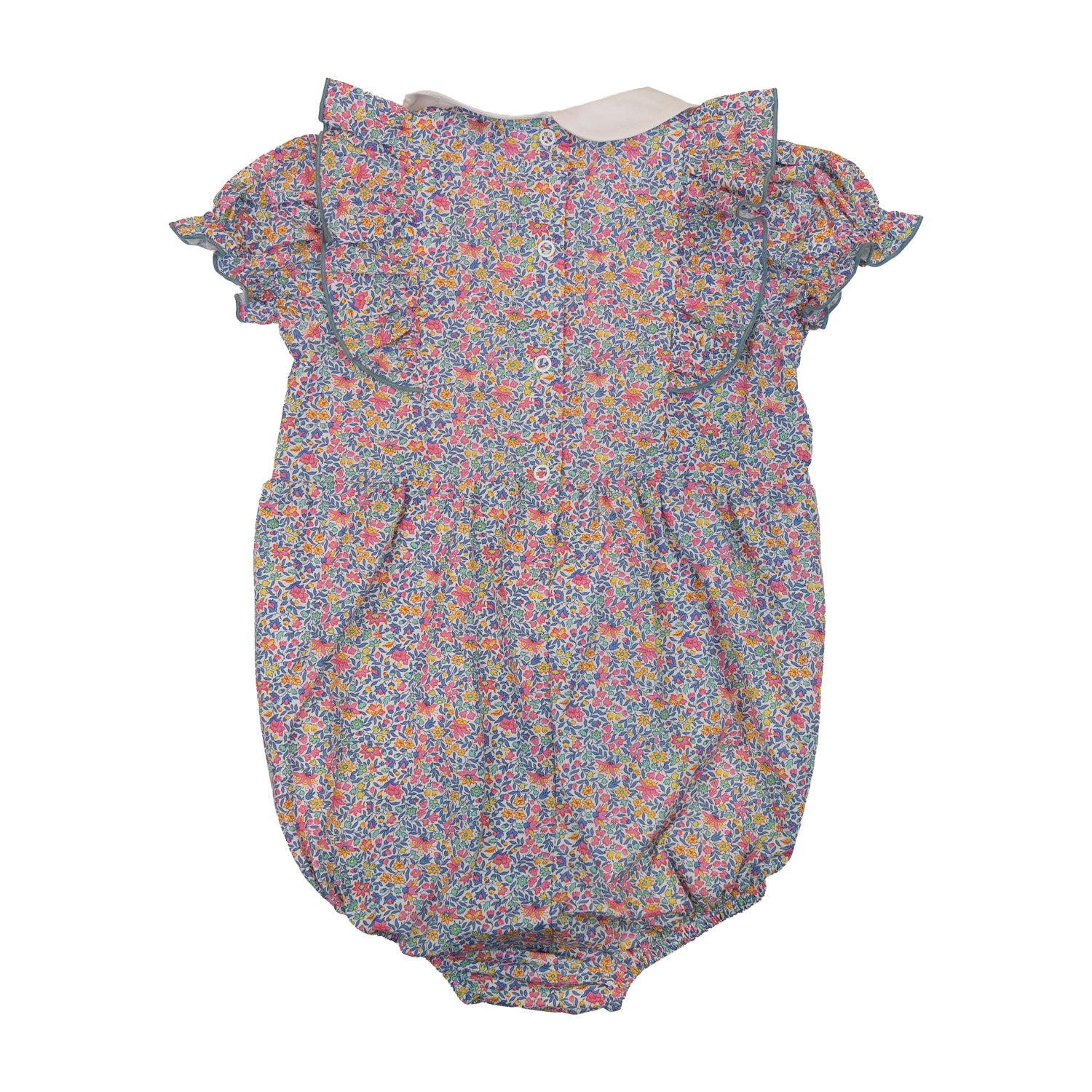 Baby Clarissa Liberty Ruffle Romper