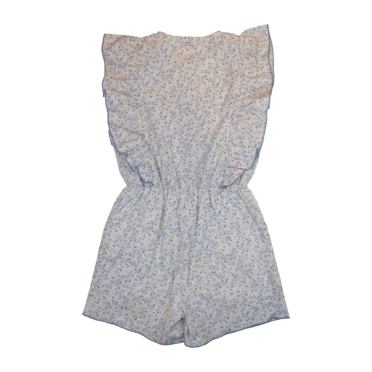 Girl Soft Blue Meadow Playsuit