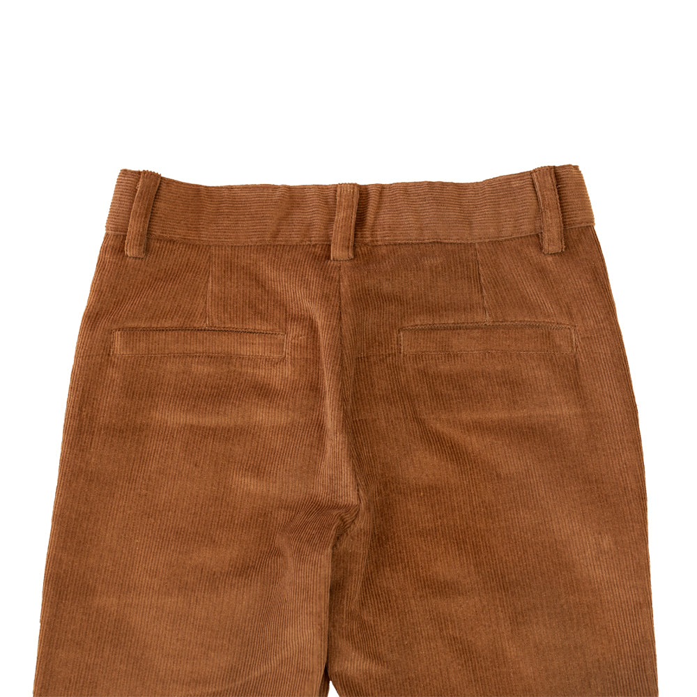 Boy Chestnut Corduroy Classic Trousers