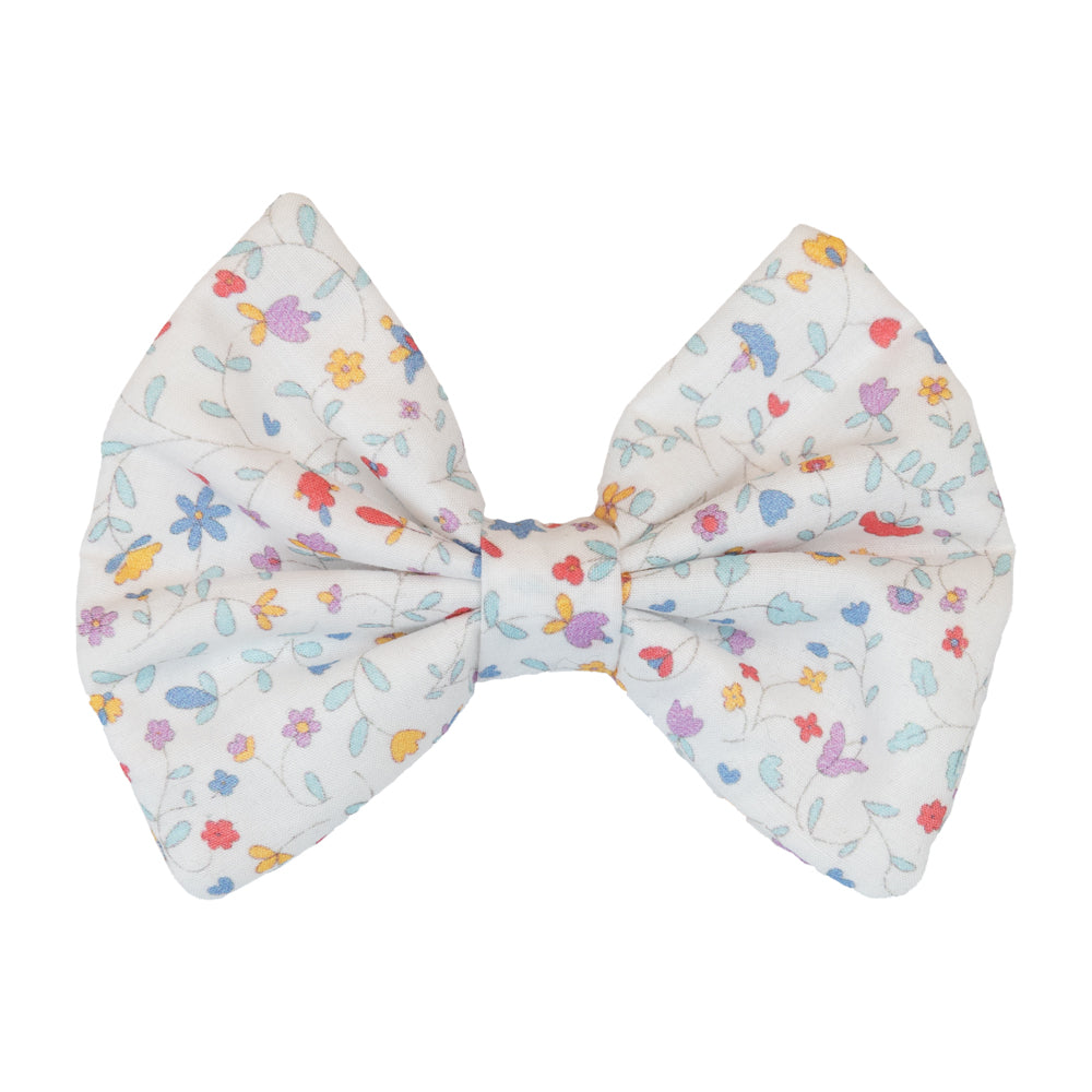 Girl Strawberry Floral Bow Clip