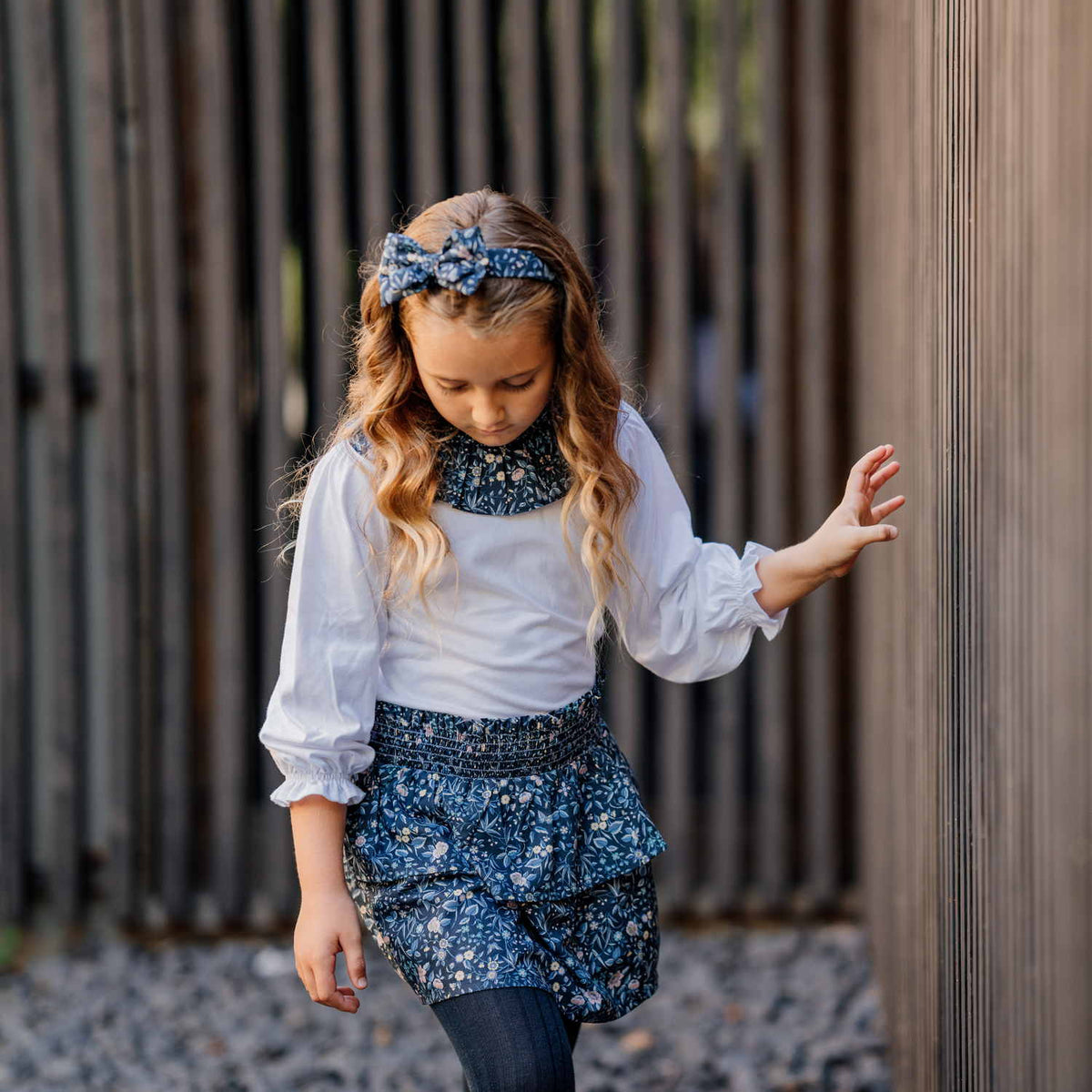 Girl Tapestry Liberty Jersey Blouse