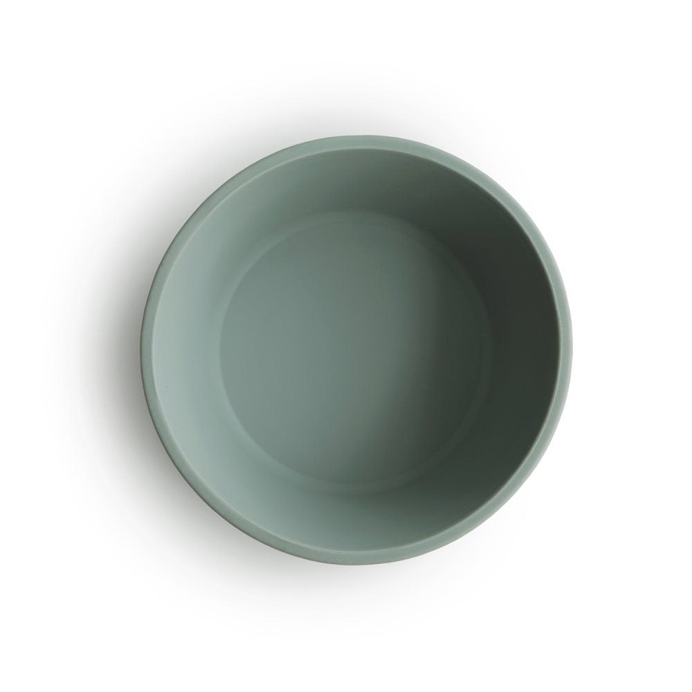 Mushie Silicone Suction Bowl Cambridge Blue