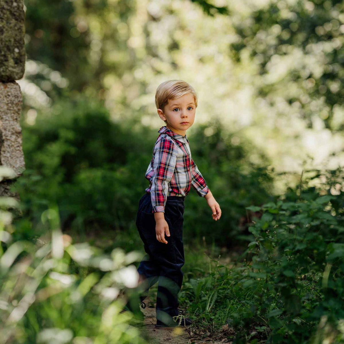 Baby Winterberry Tartan Shirt
