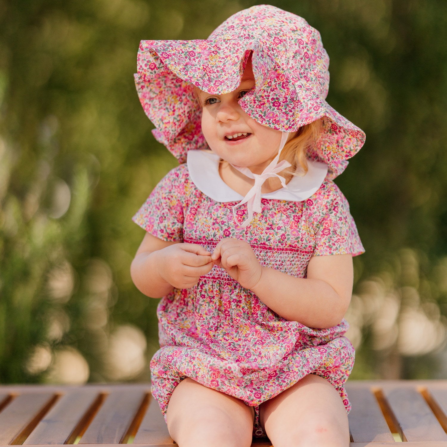 Girl Emma & Georgina Liberty Sun Hat