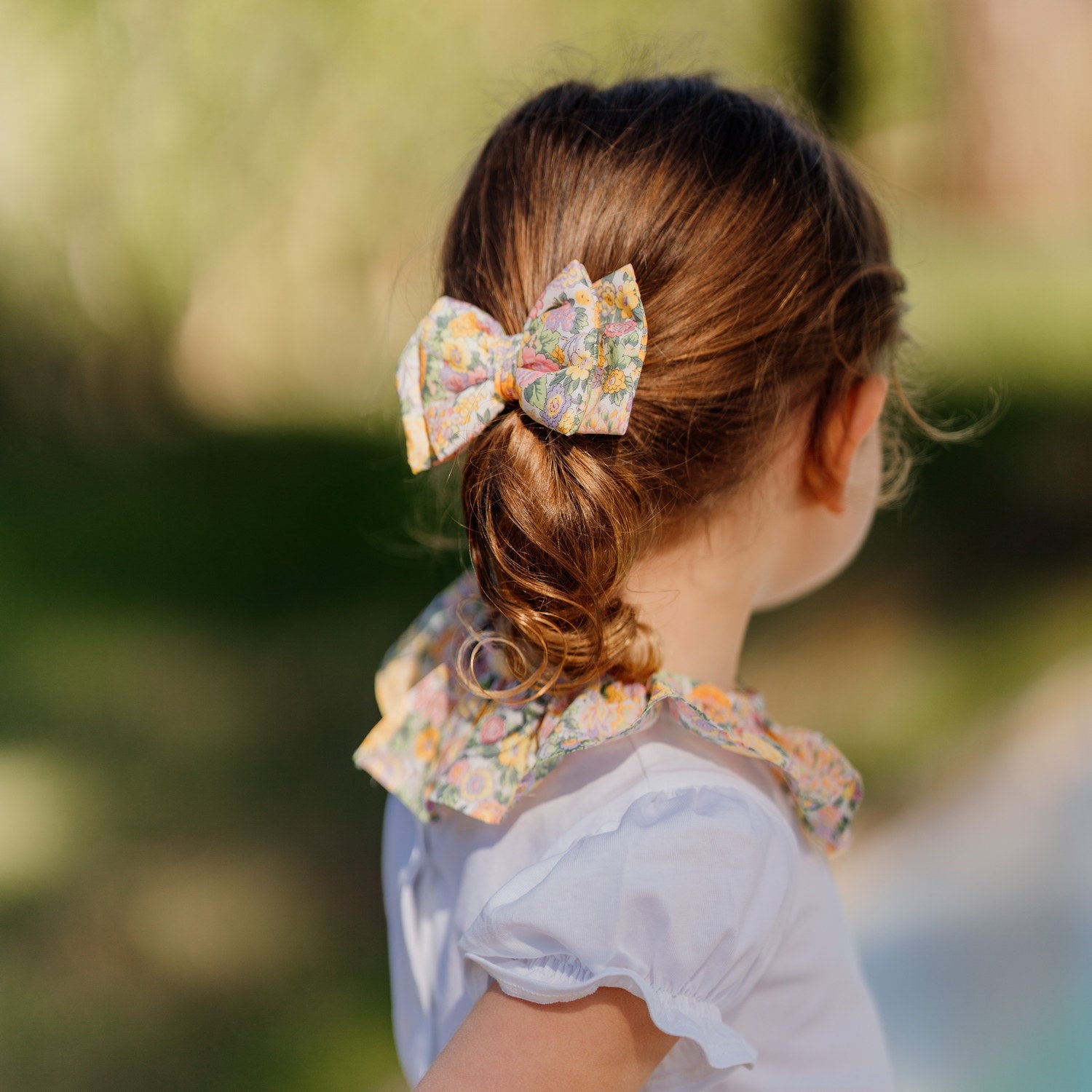 Girl Elysian Day Liberty Bow Clip
