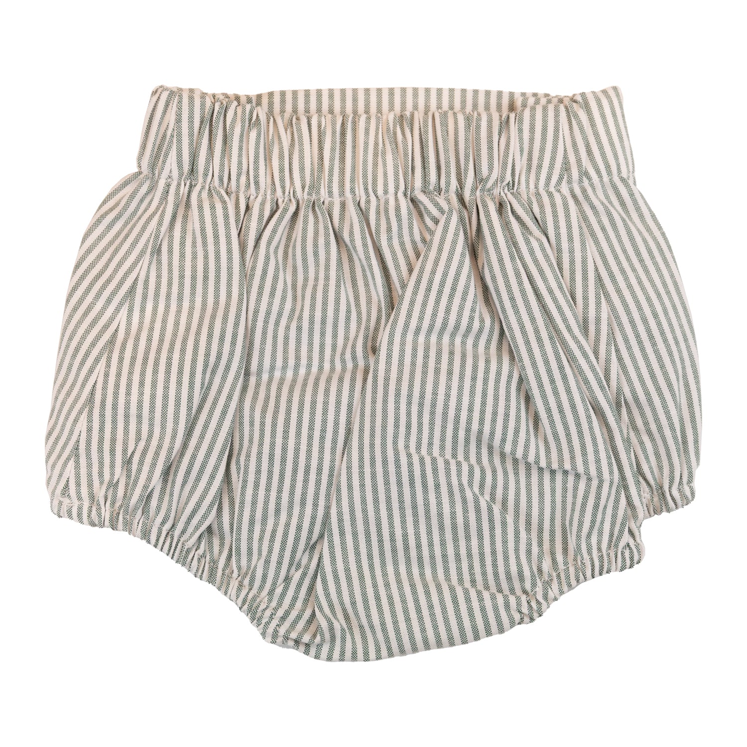Baby Green Stripe Oxford Bloomers
