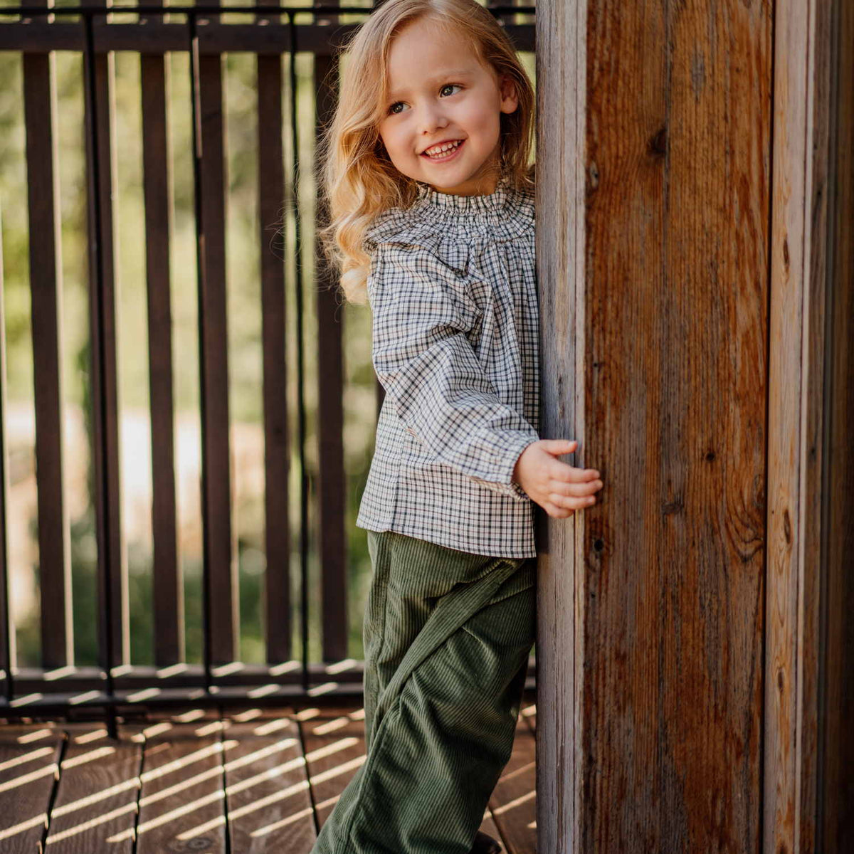 Girl Sage Fields Corduroy Trousers
