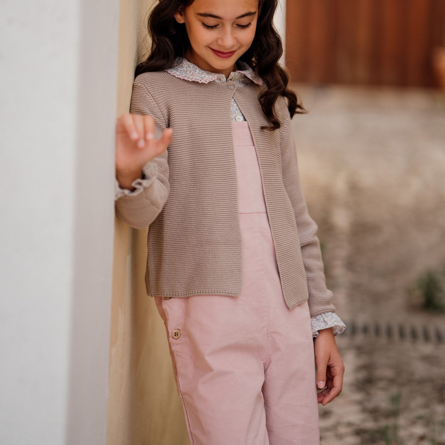 Classic Beige Cardigan