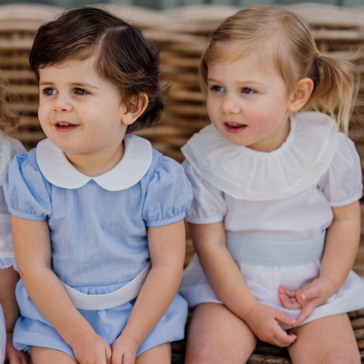 Baby Blue Dream Linen Romper