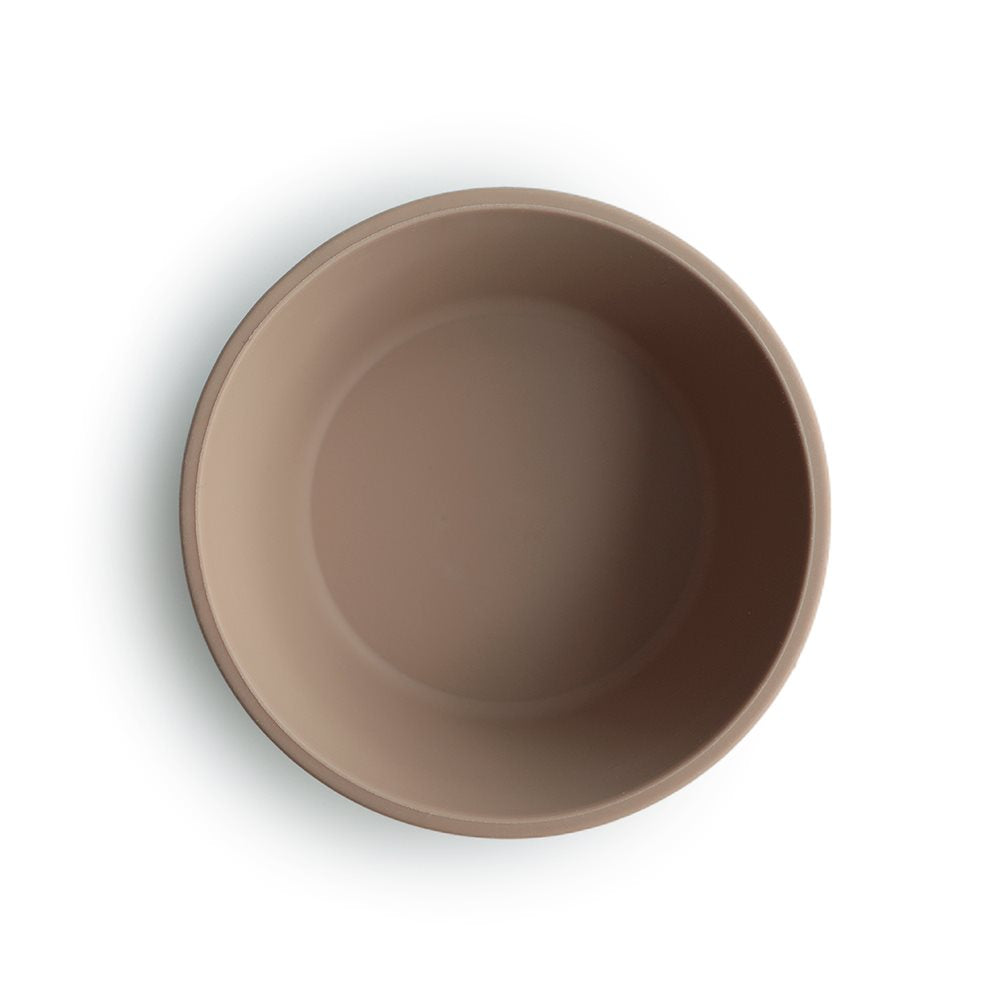 Mushie Silicone Suction Bowl Natural