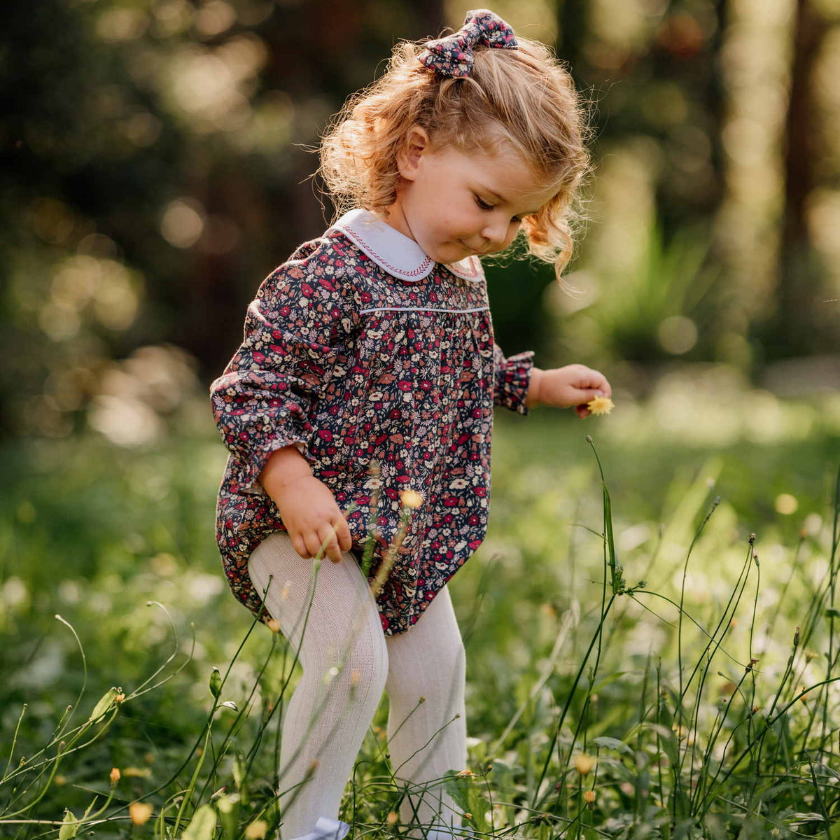 Baby Petal & Daisy Liberty Romper