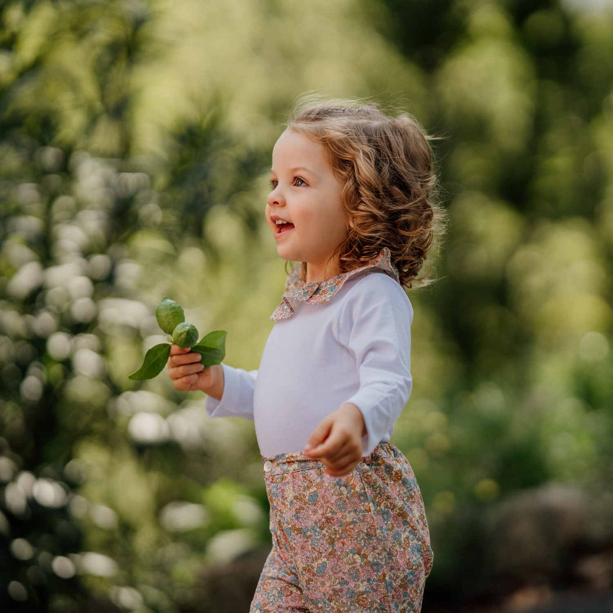 Baby Nell Annie & May Liberty Cord Jersey Bodysuit