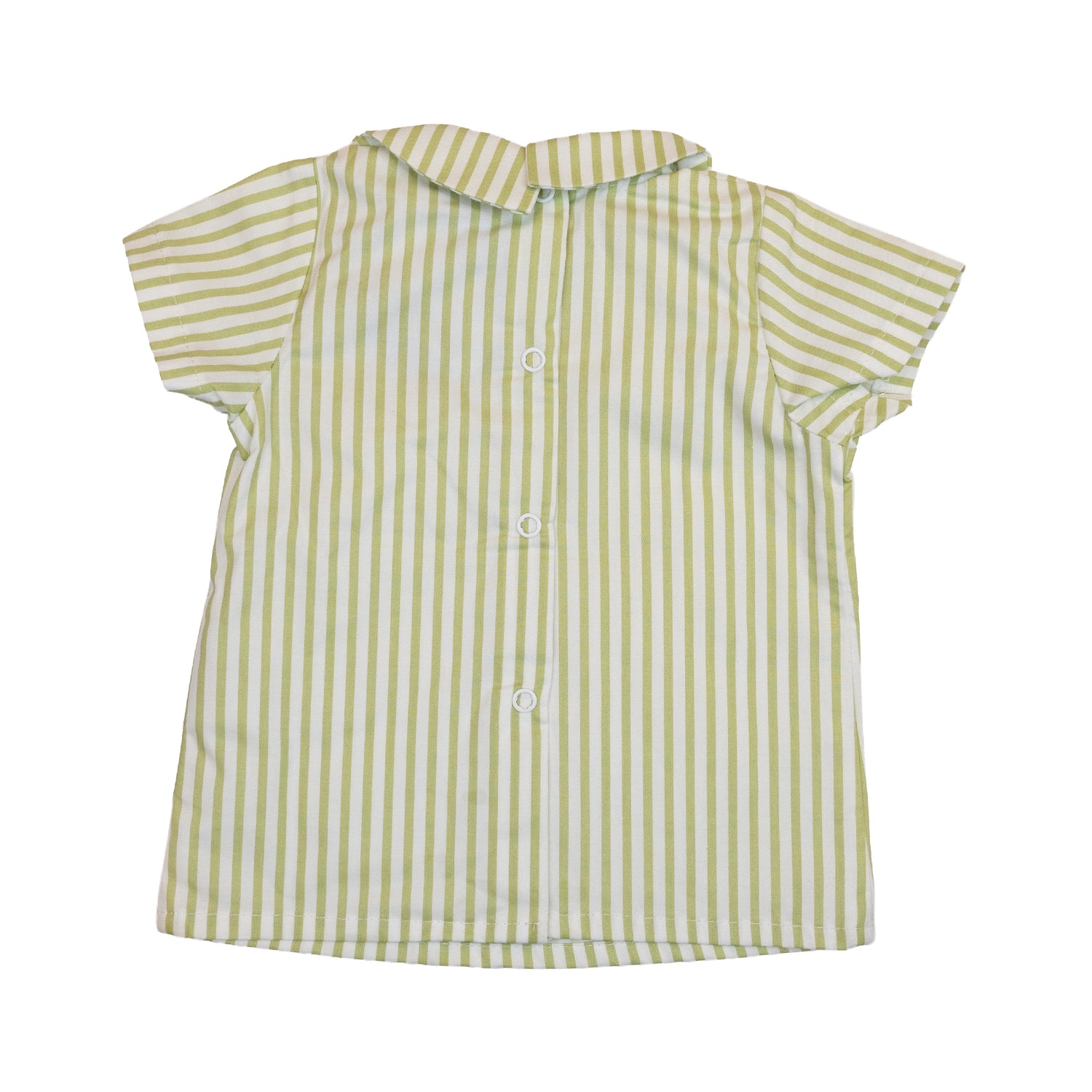 Baby Olive Bay Stripe Shirt