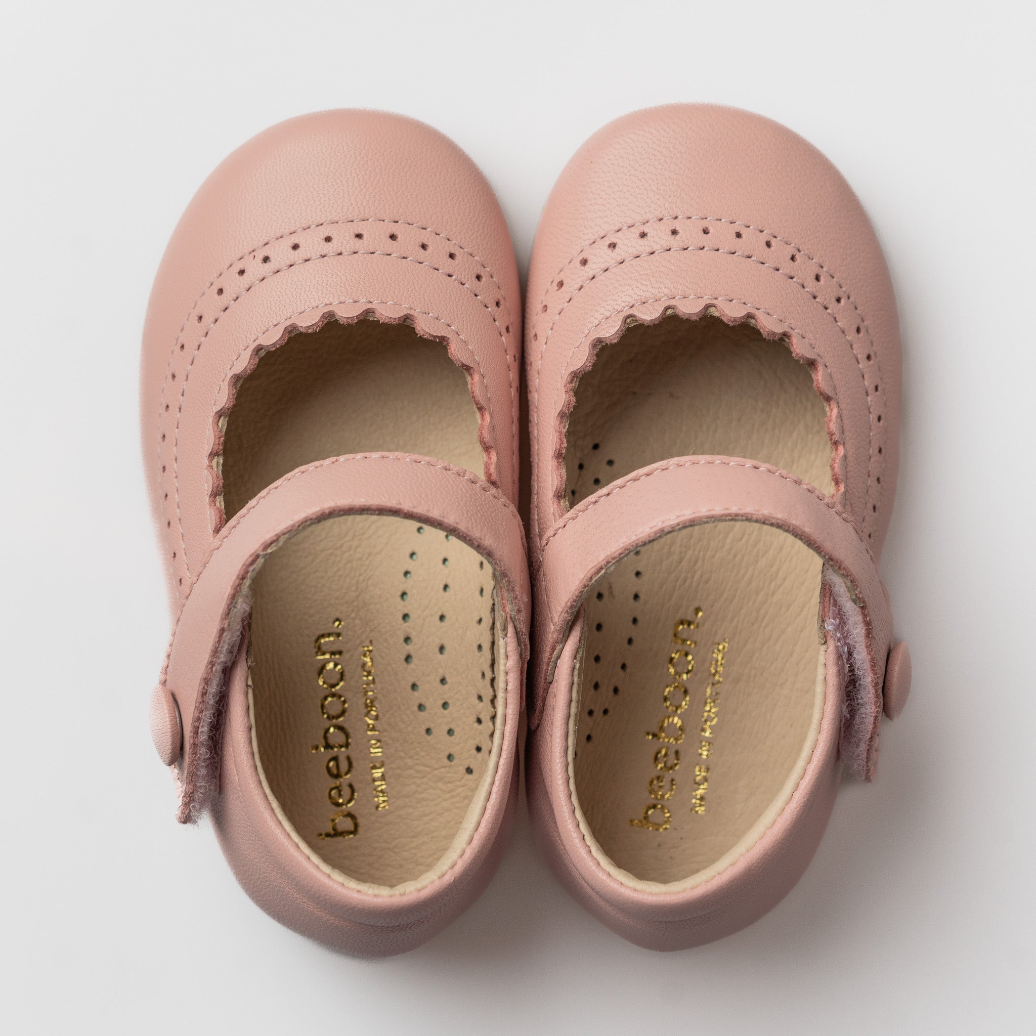 Girl Pink Leather Mary Jane Shoes
