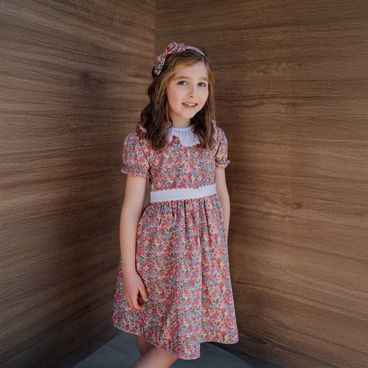 Girl Nell, Annie and May Liberty Dress