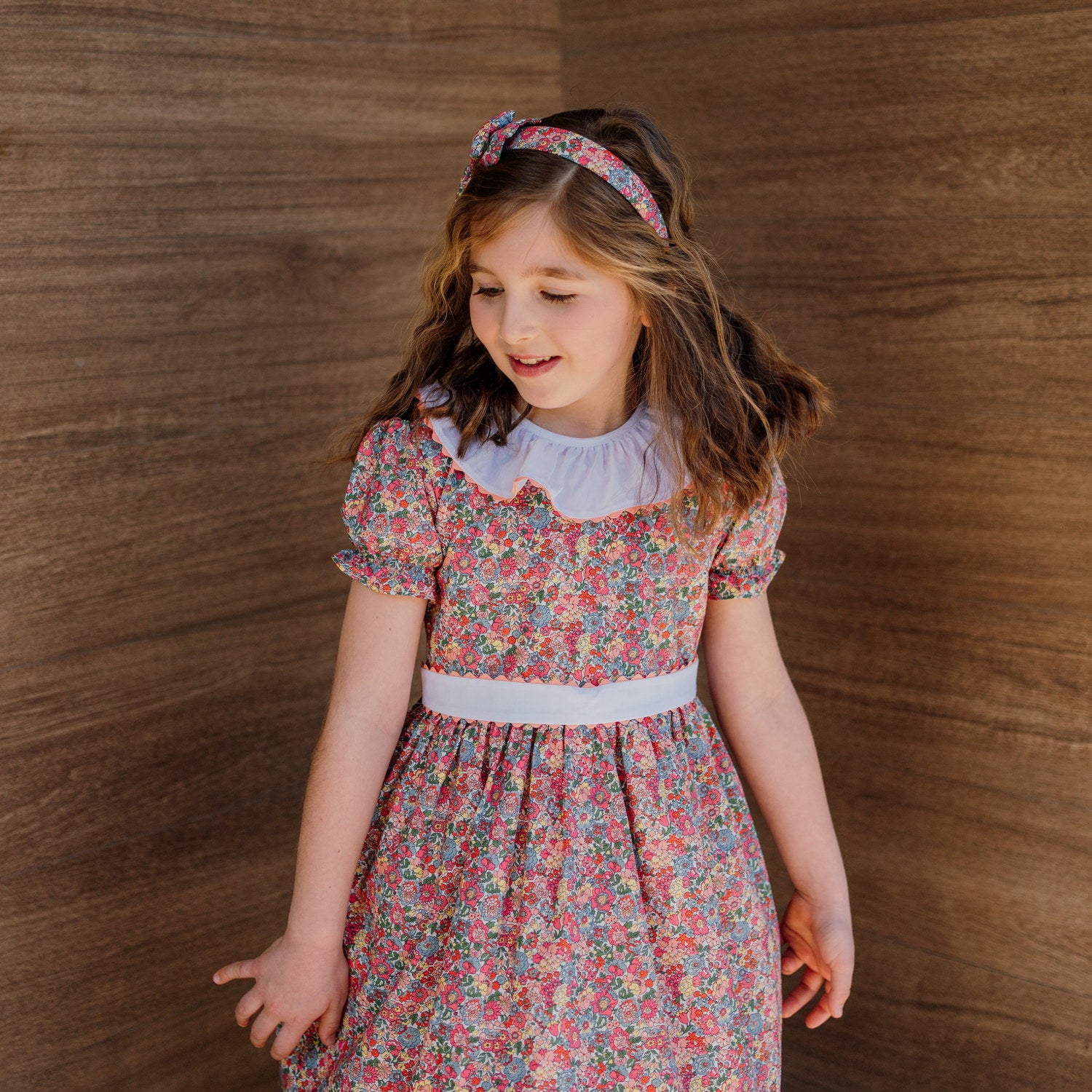 Girl Nell, Annie and May Liberty Dress