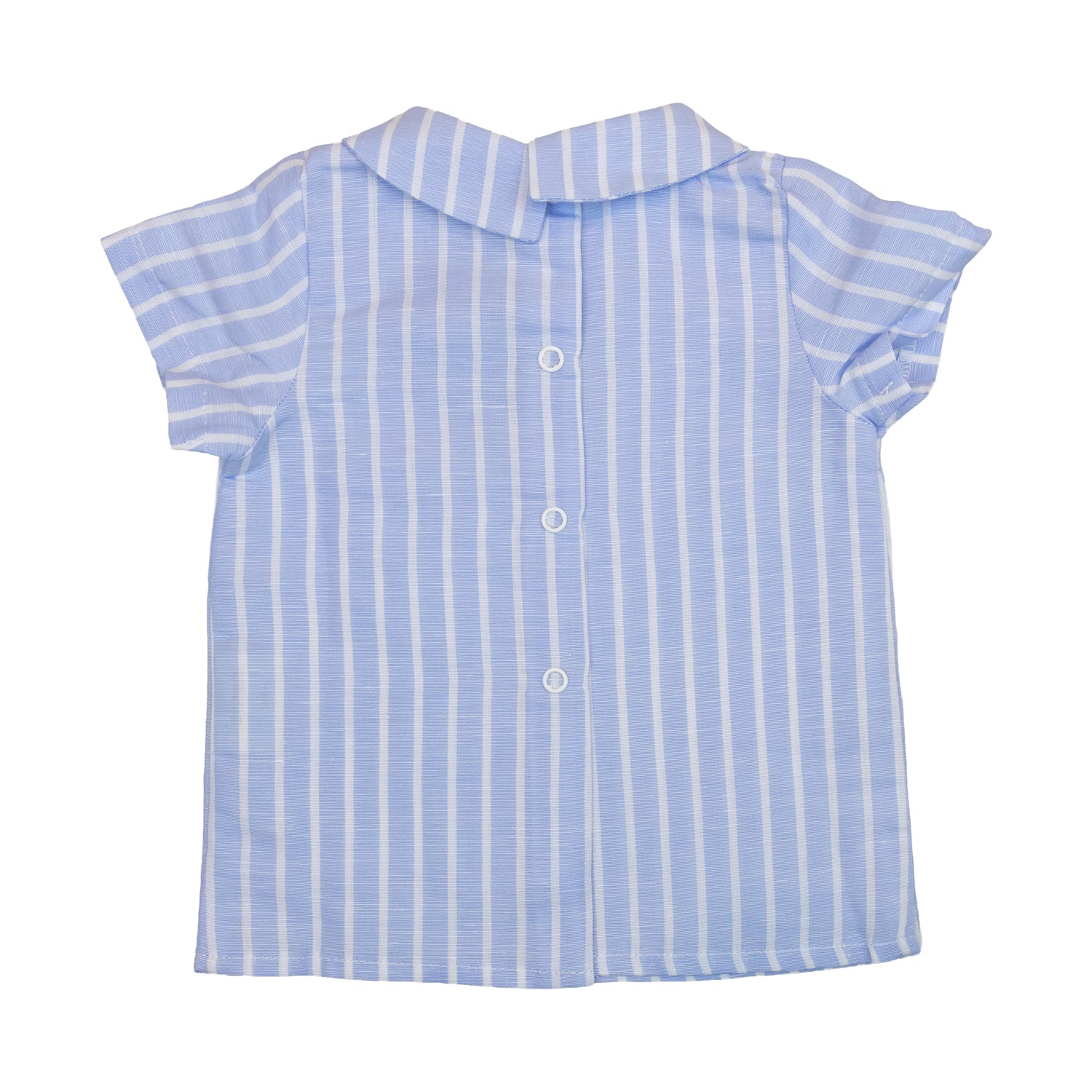 Baby Blue Stripe Linen Shirt