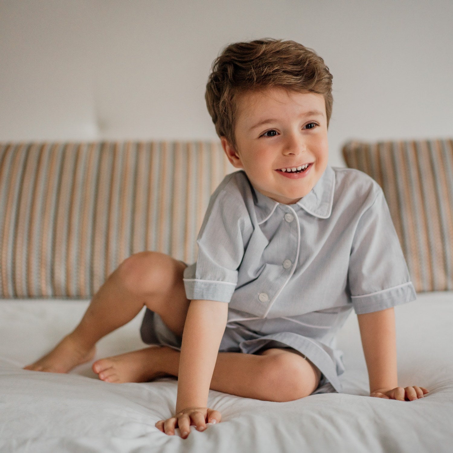 Boy Blue Stripe Pyjama
