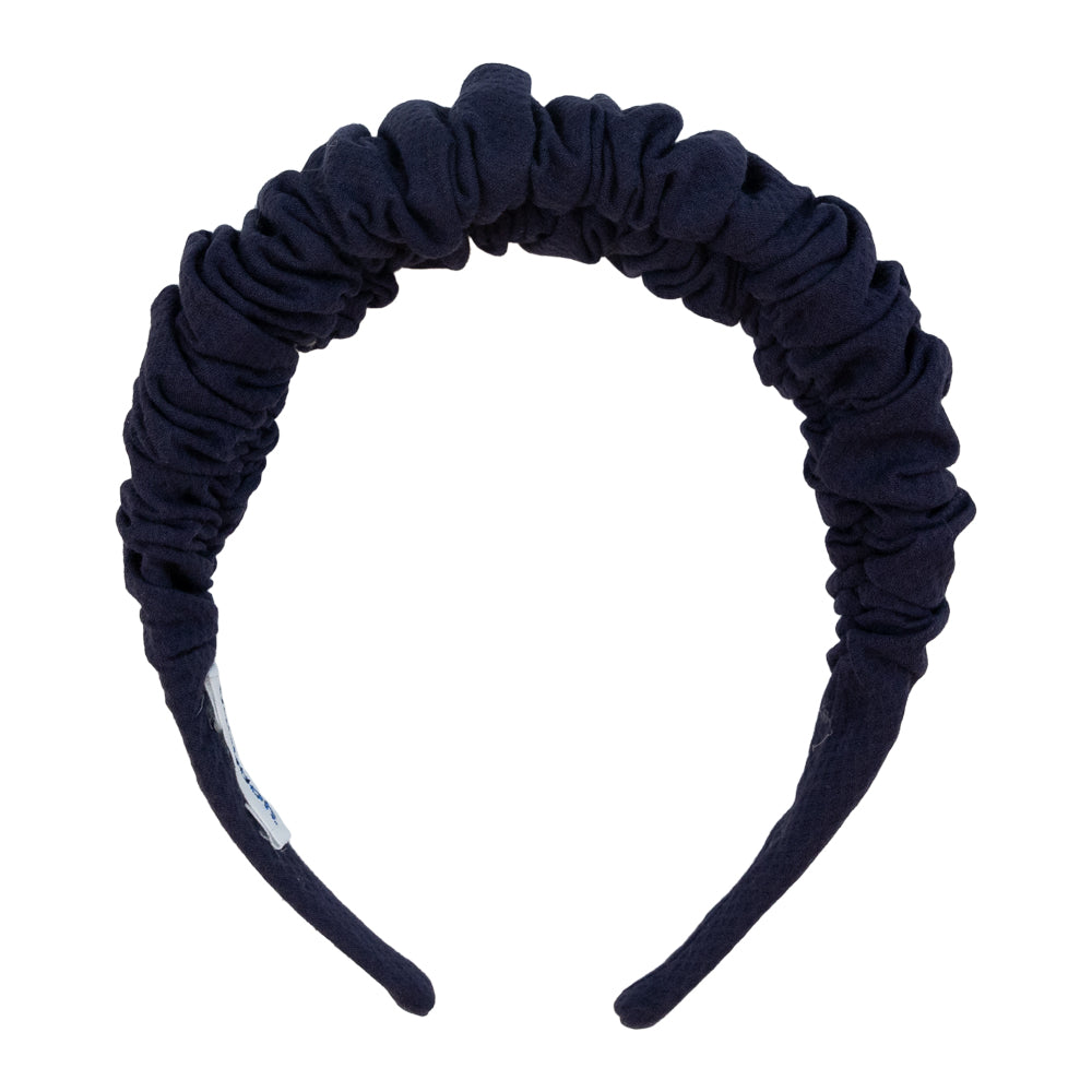 Girl Navy Pique Headband