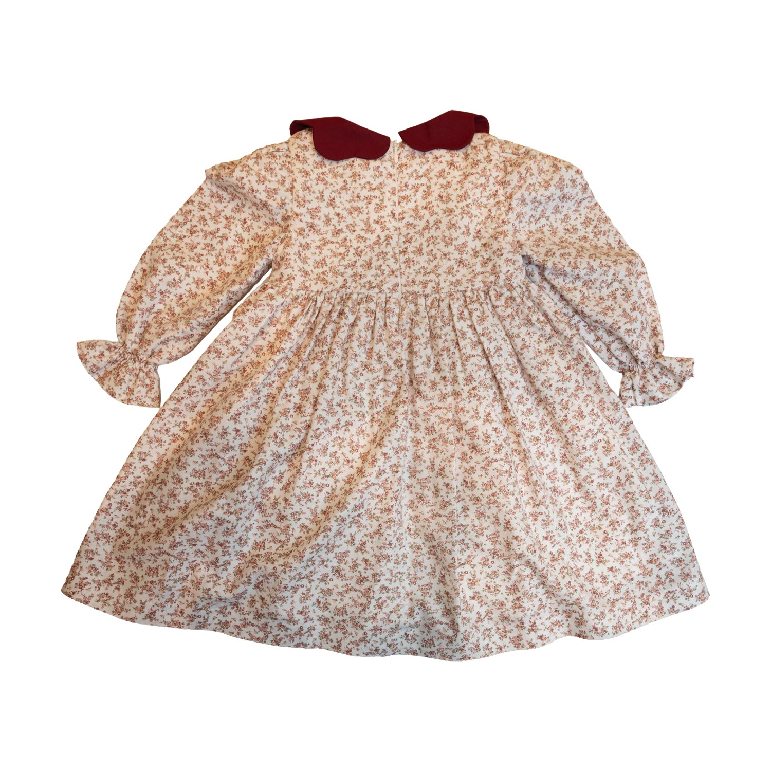 Girl Whispering Rose Hand Smocked Dress